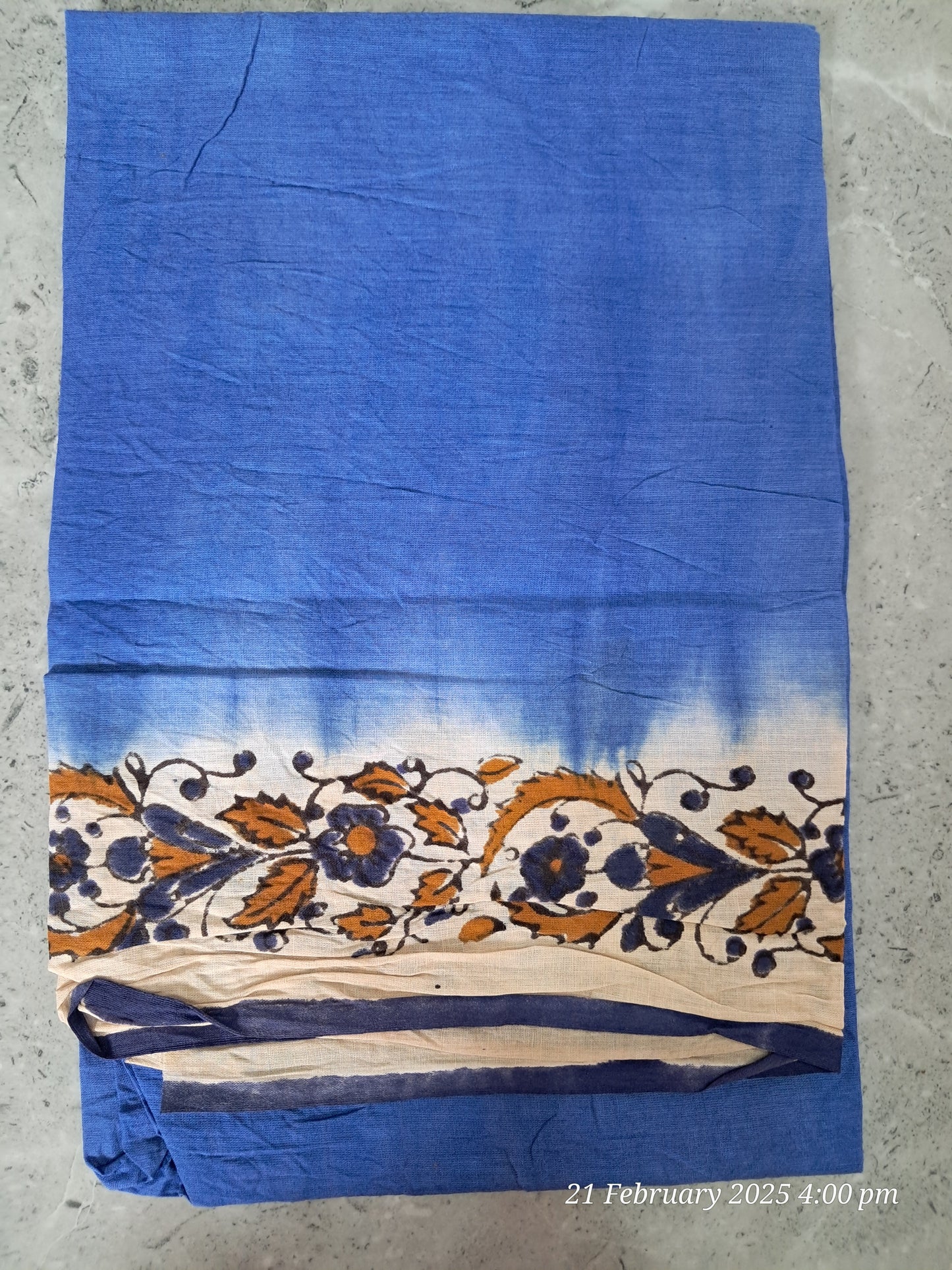 Cotton kalamkari sarees