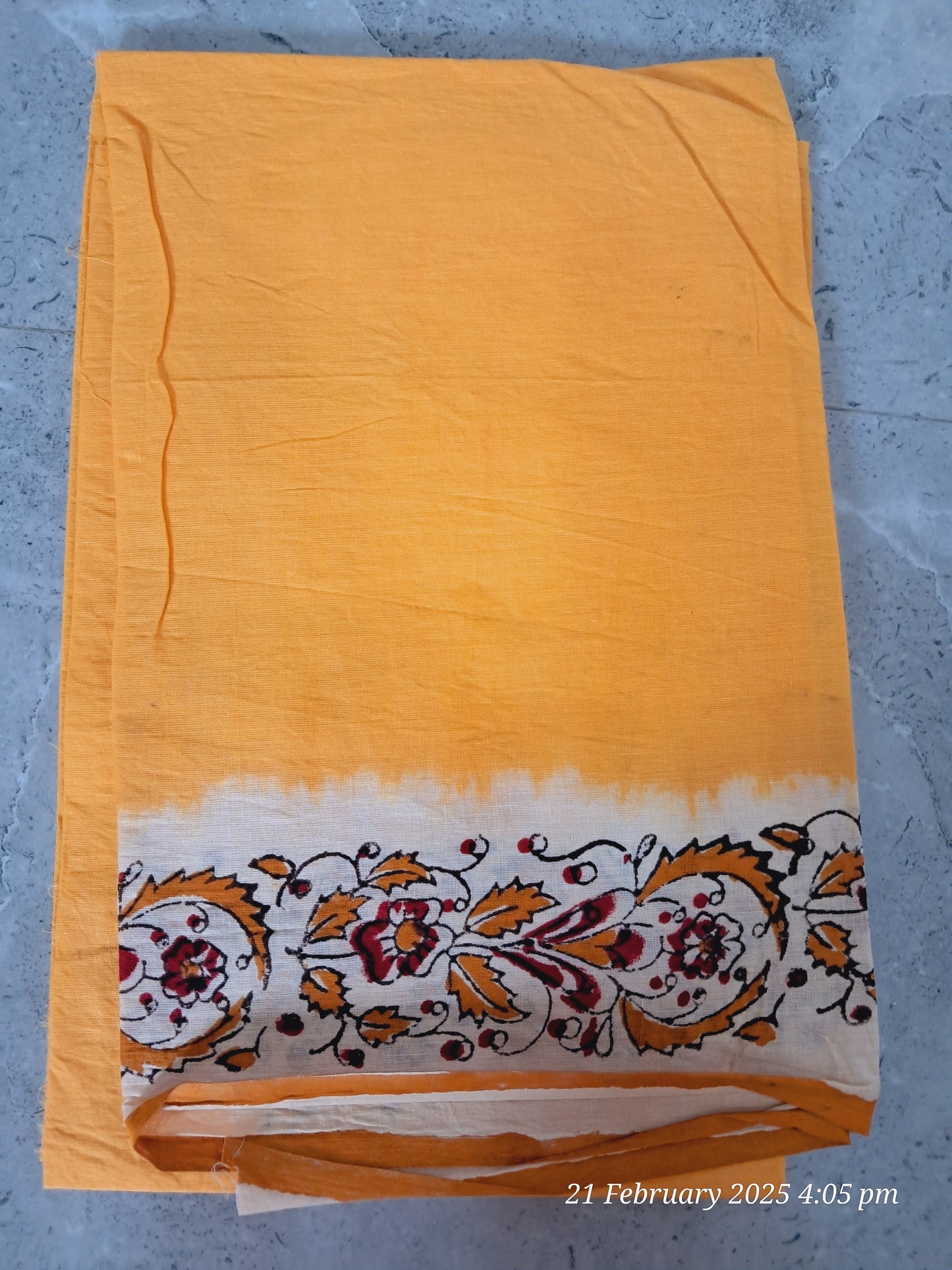 Cotton kalamkari sarees