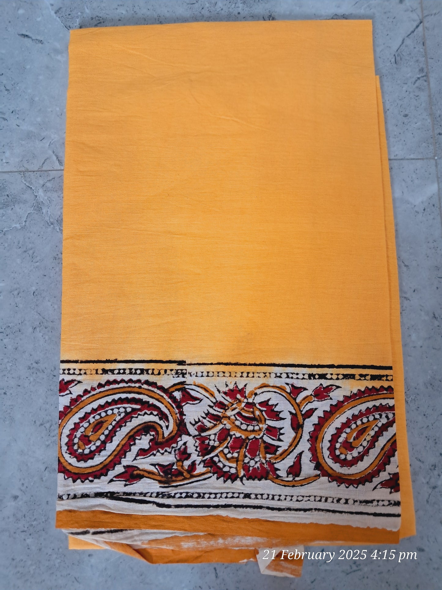 Cotton kalamkari sarees
