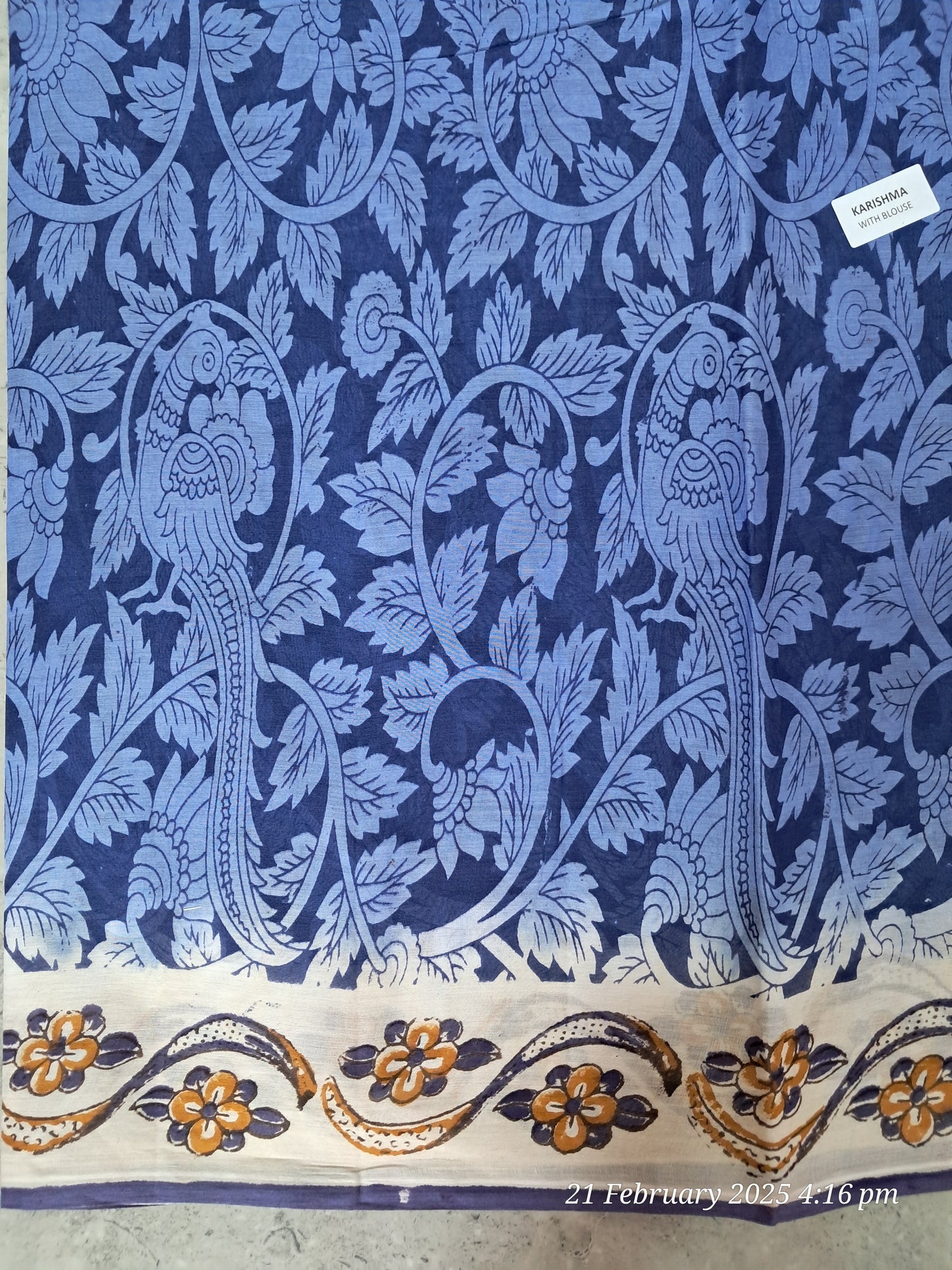 Cotton kalamkari sarees