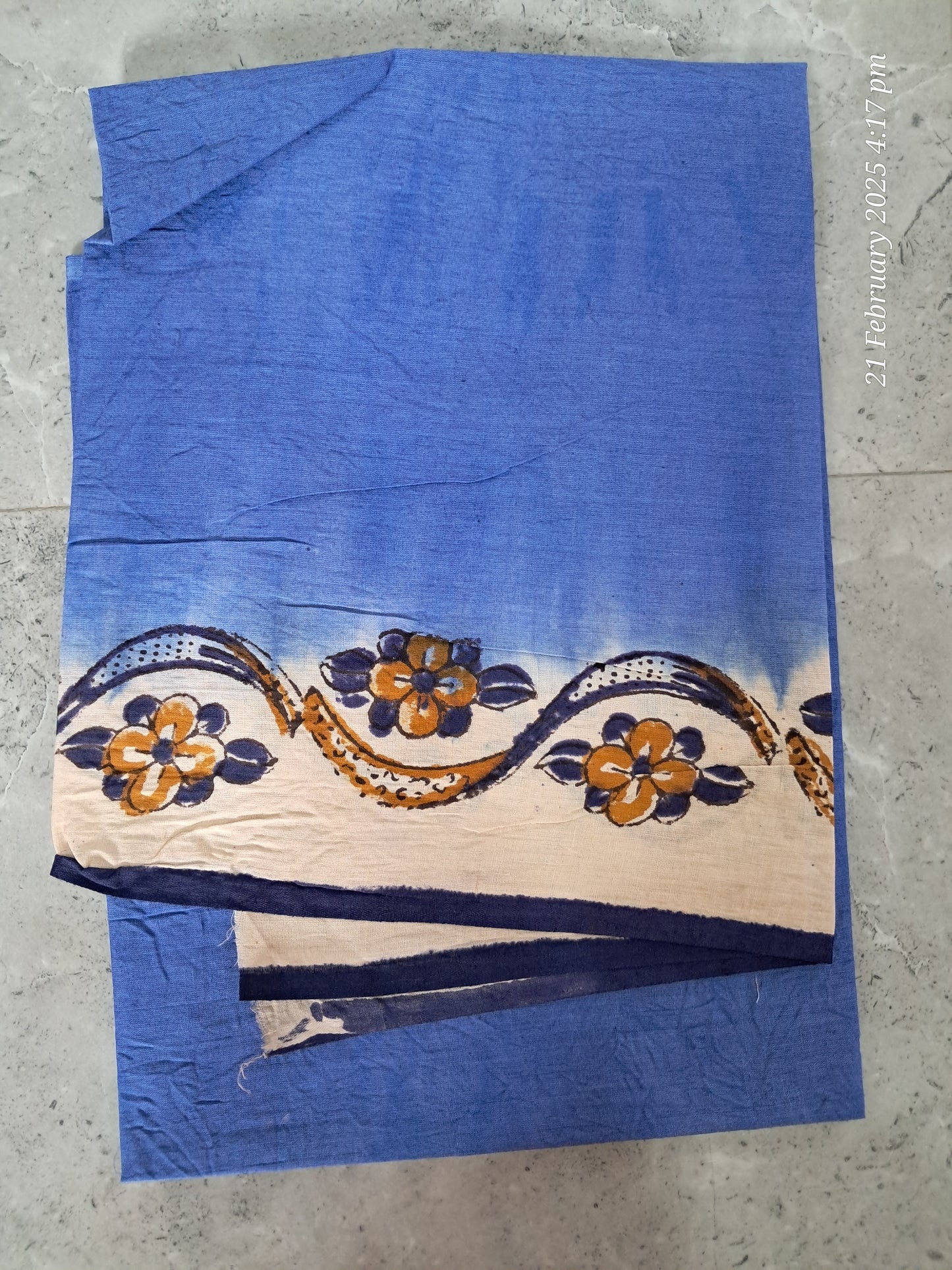 Cotton kalamkari sarees