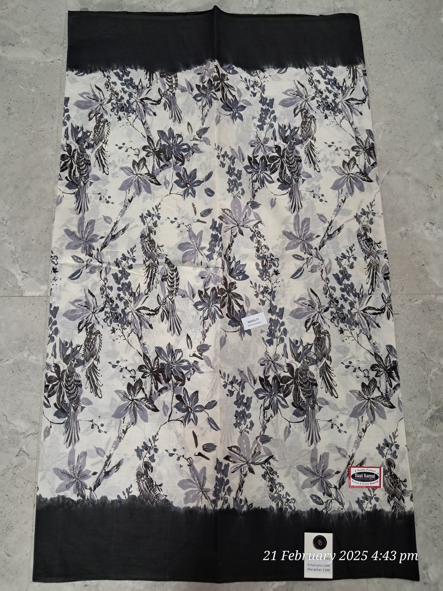 Cotton kalamkari sarees