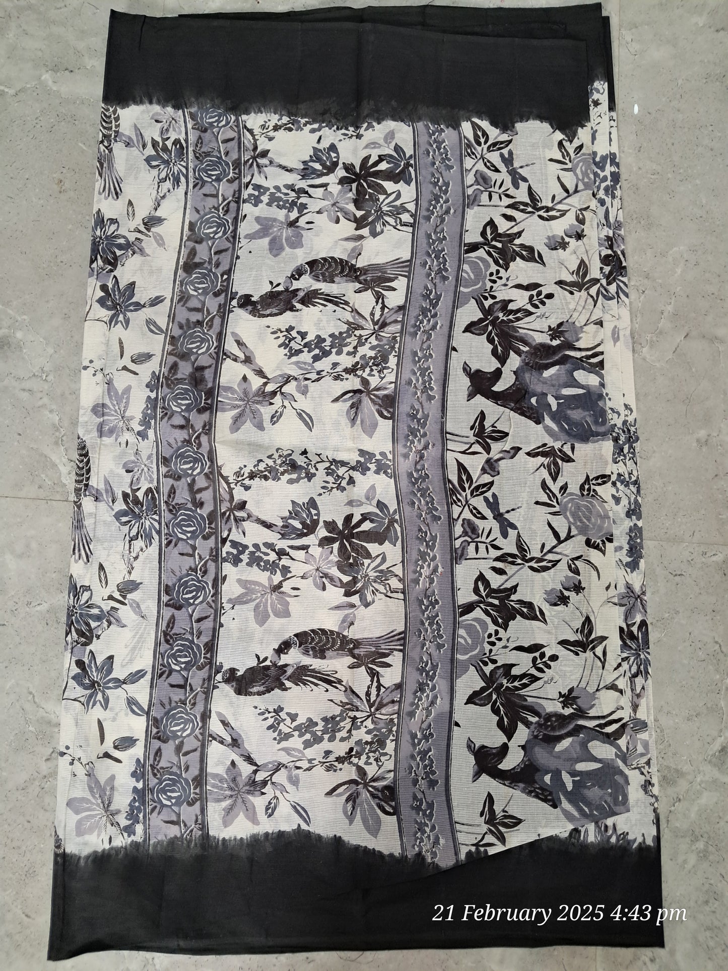 Cotton kalamkari sarees