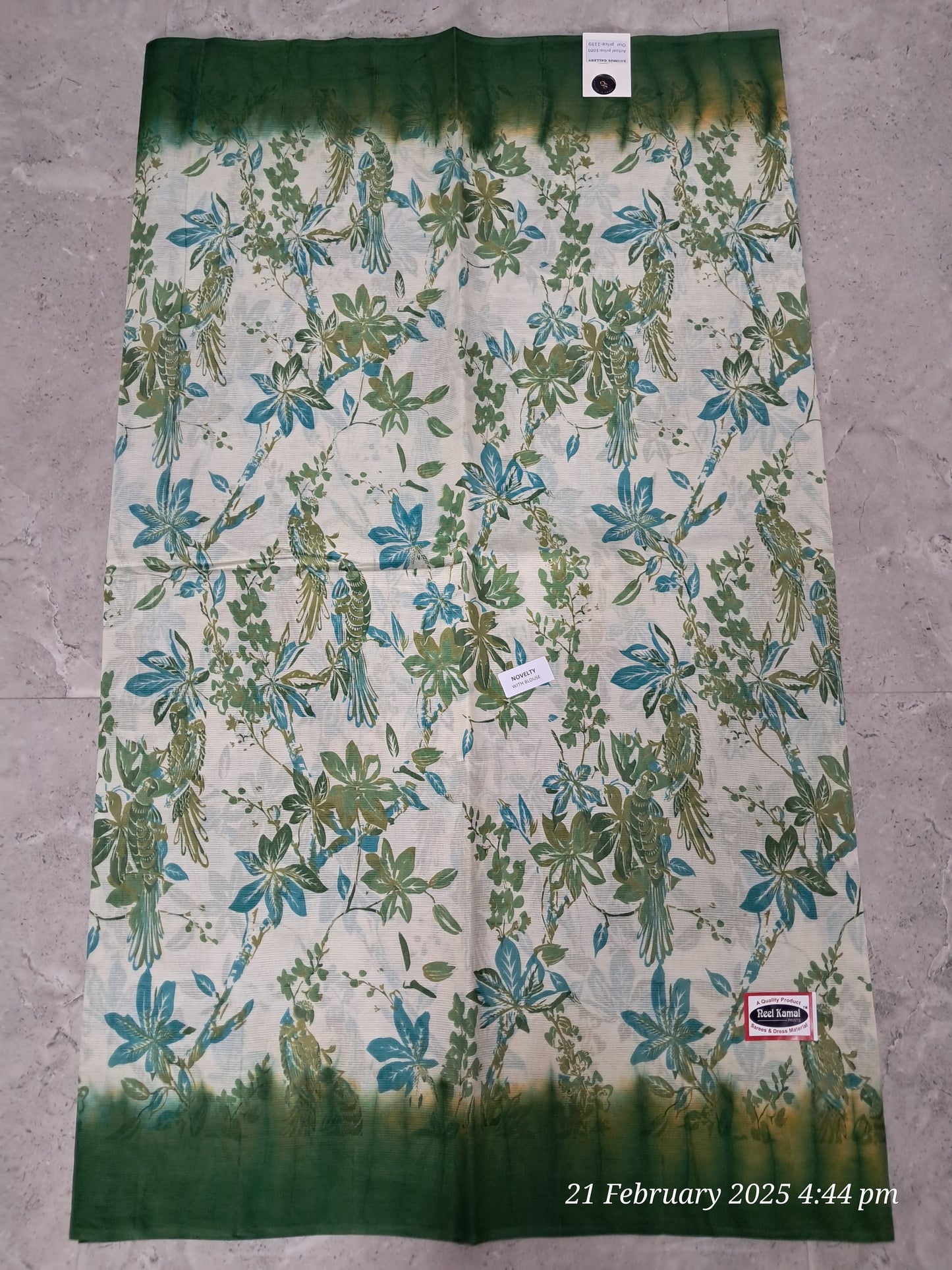 Cotton kalamkari sarees