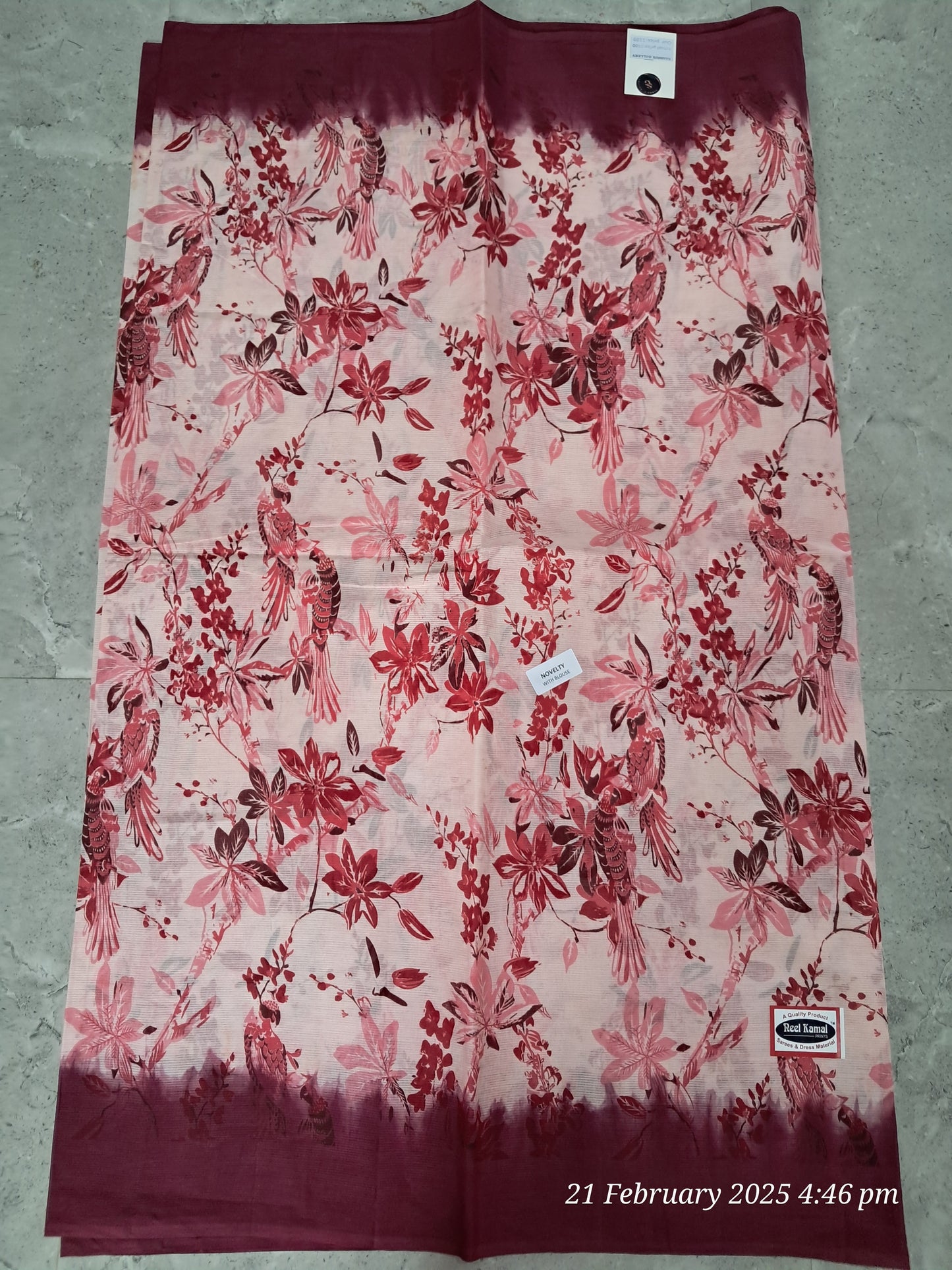 Cotton kalamkari sarees