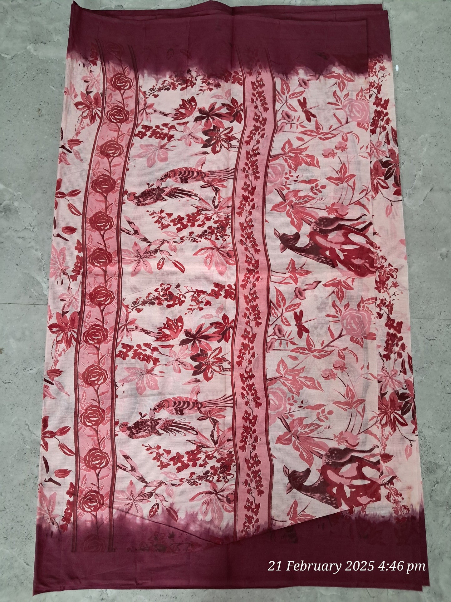 Cotton kalamkari sarees