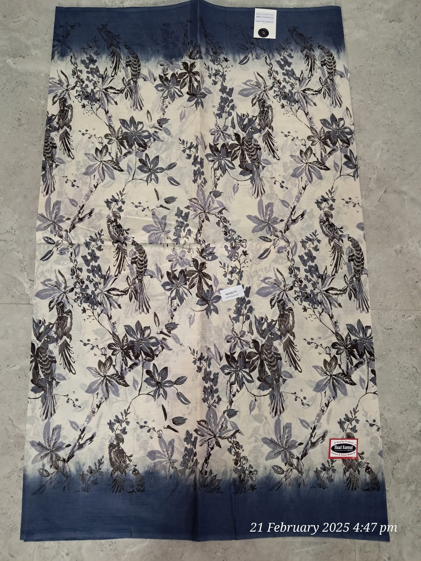 Cotton kalamkari sarees