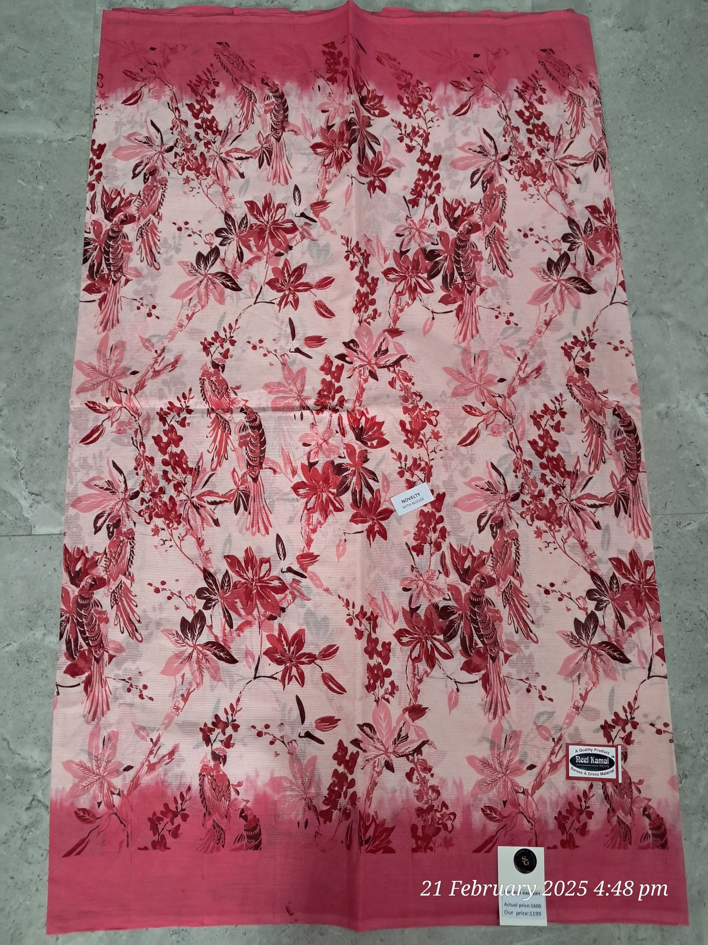 Cotton kalamkari sarees