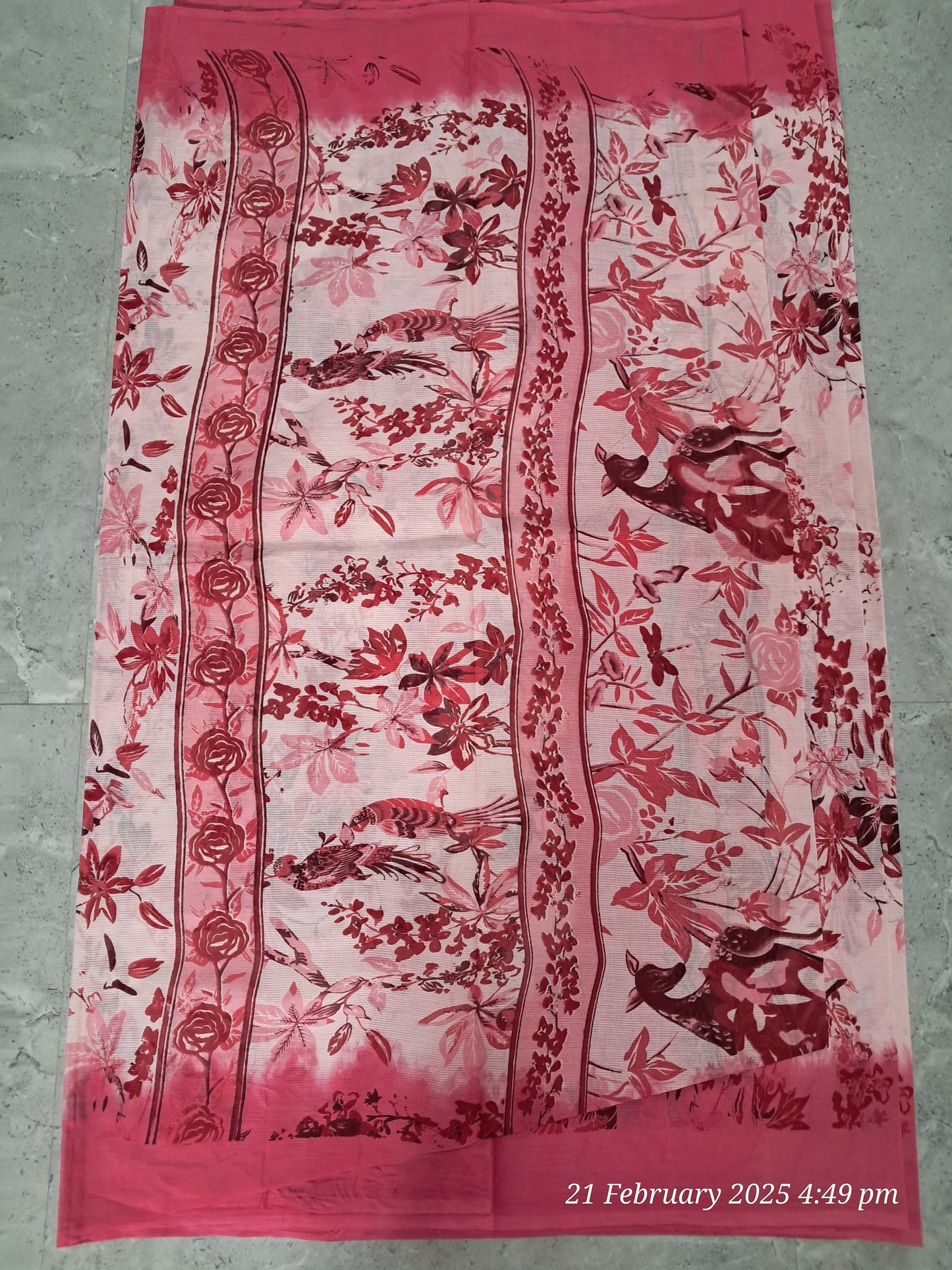 Cotton kalamkari sarees