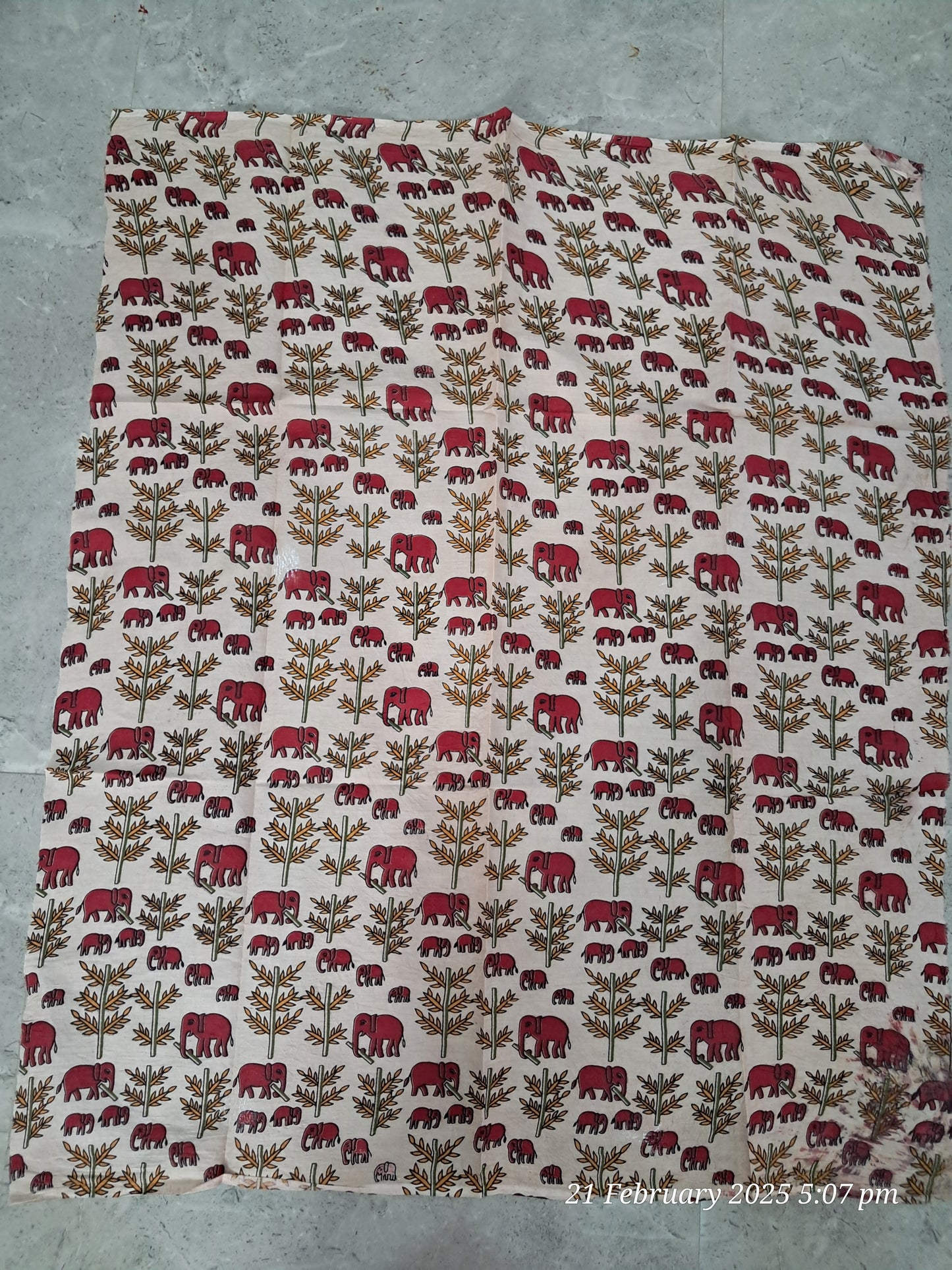 Cotton kalamkari sarees