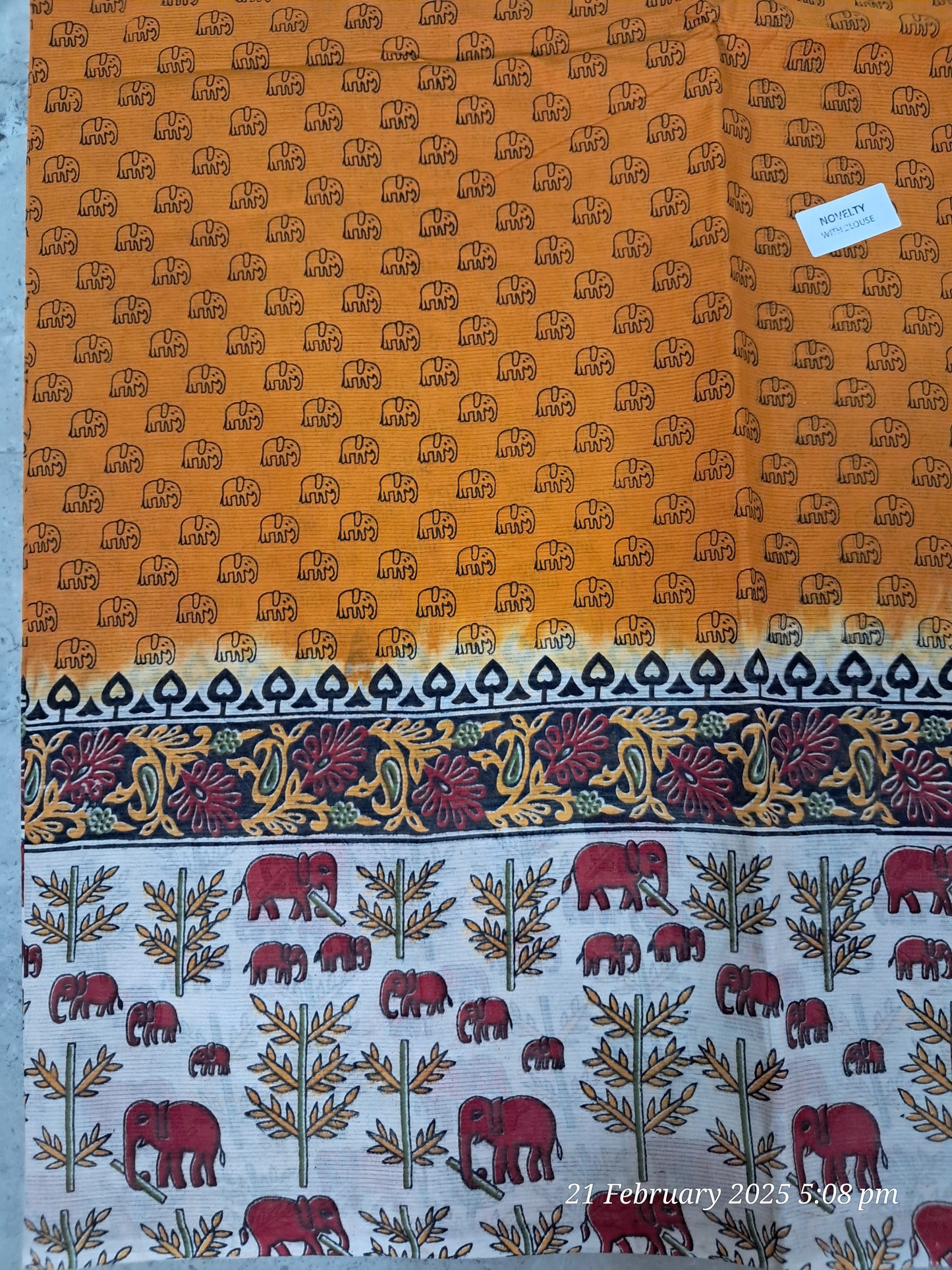 Cotton kalamkari sarees