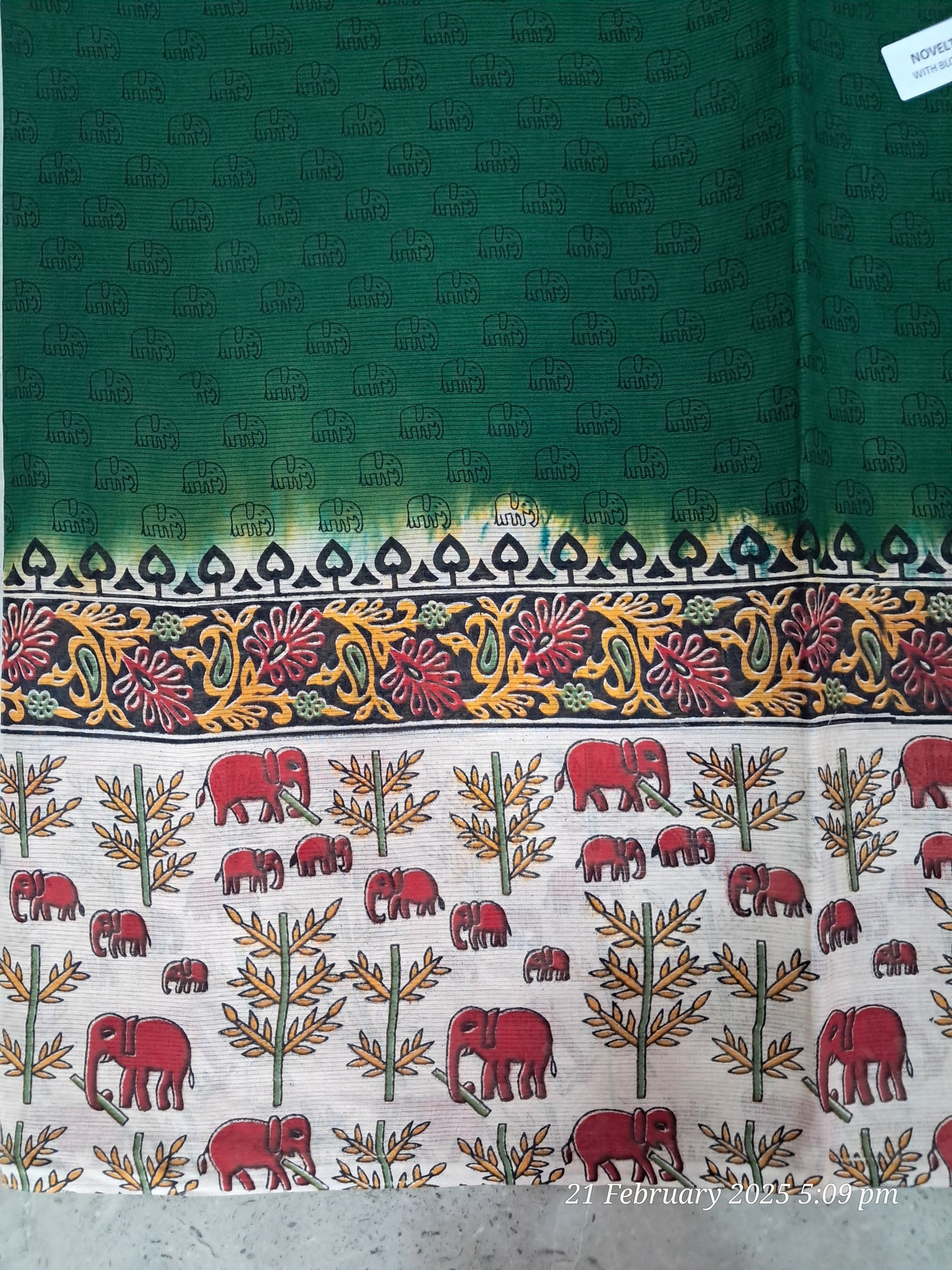 Cotton kalamkari sarees