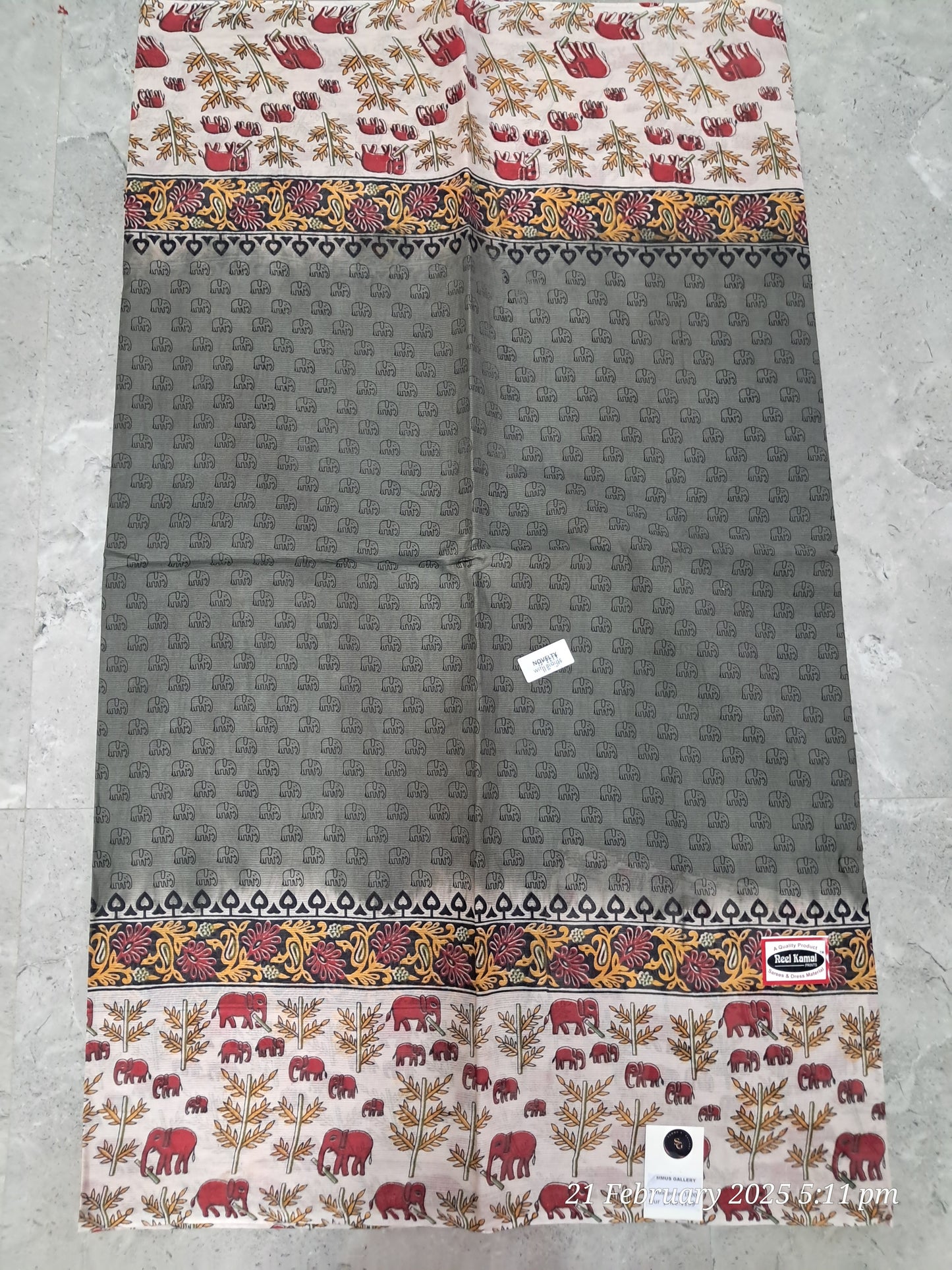 Cotton kalamkari sarees