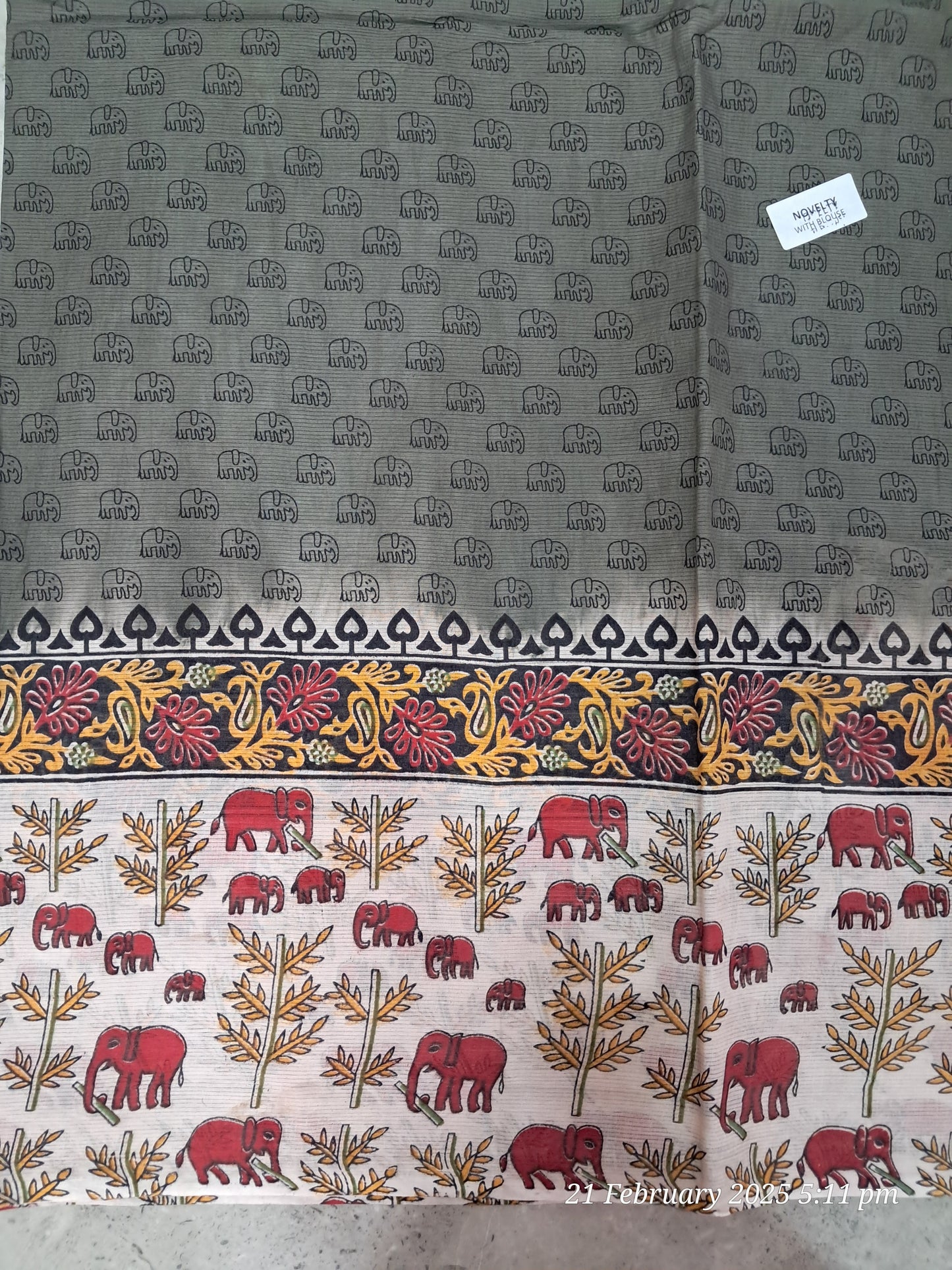Cotton kalamkari sarees