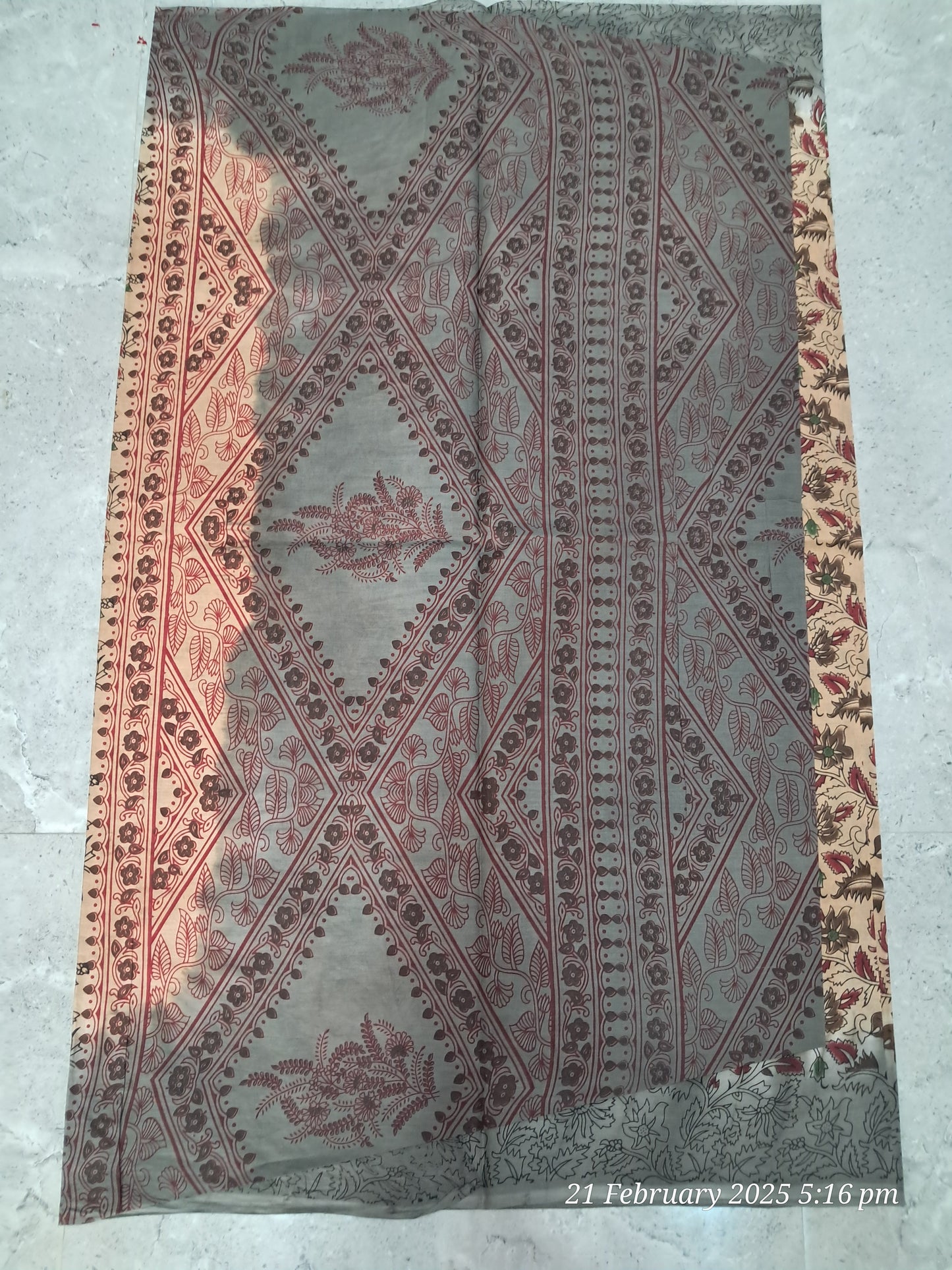 Cotton kalamkari sarees