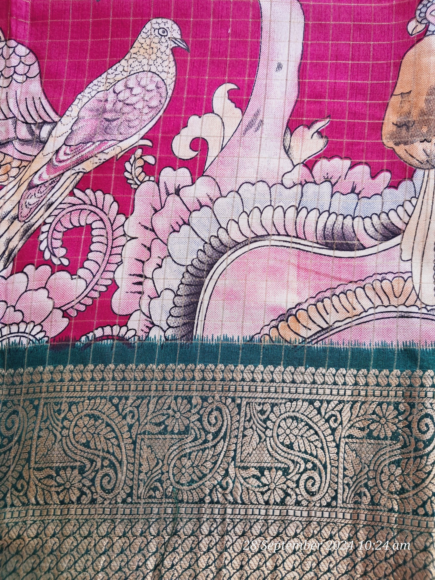Mangalagiri checks sarees