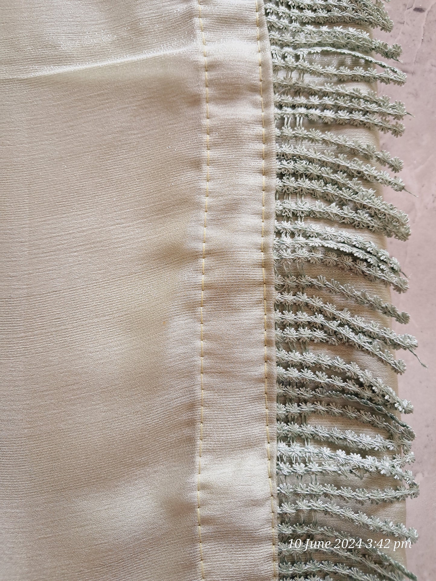 Pure crepe chiffon sarees