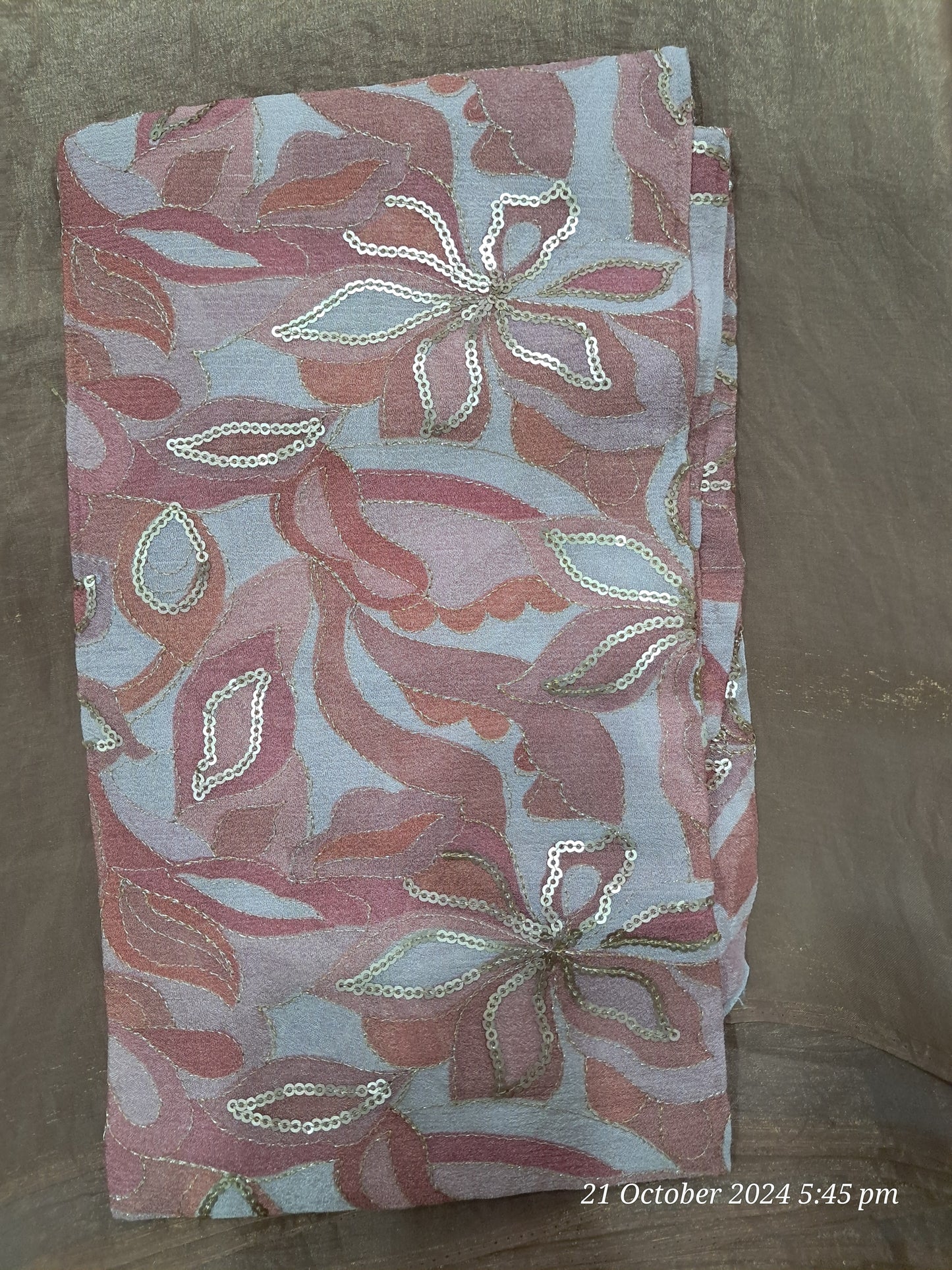 Space silk sarees