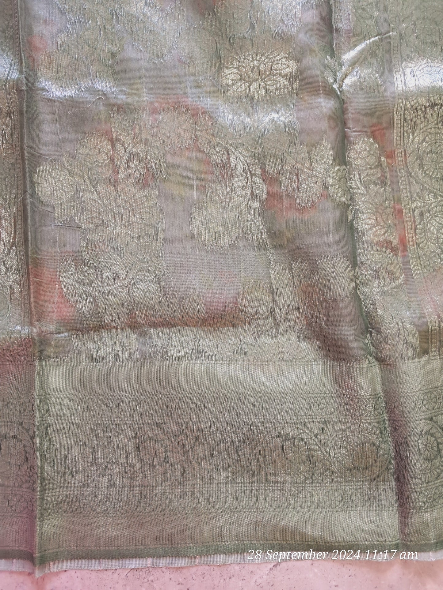 Burberry silk sarees
