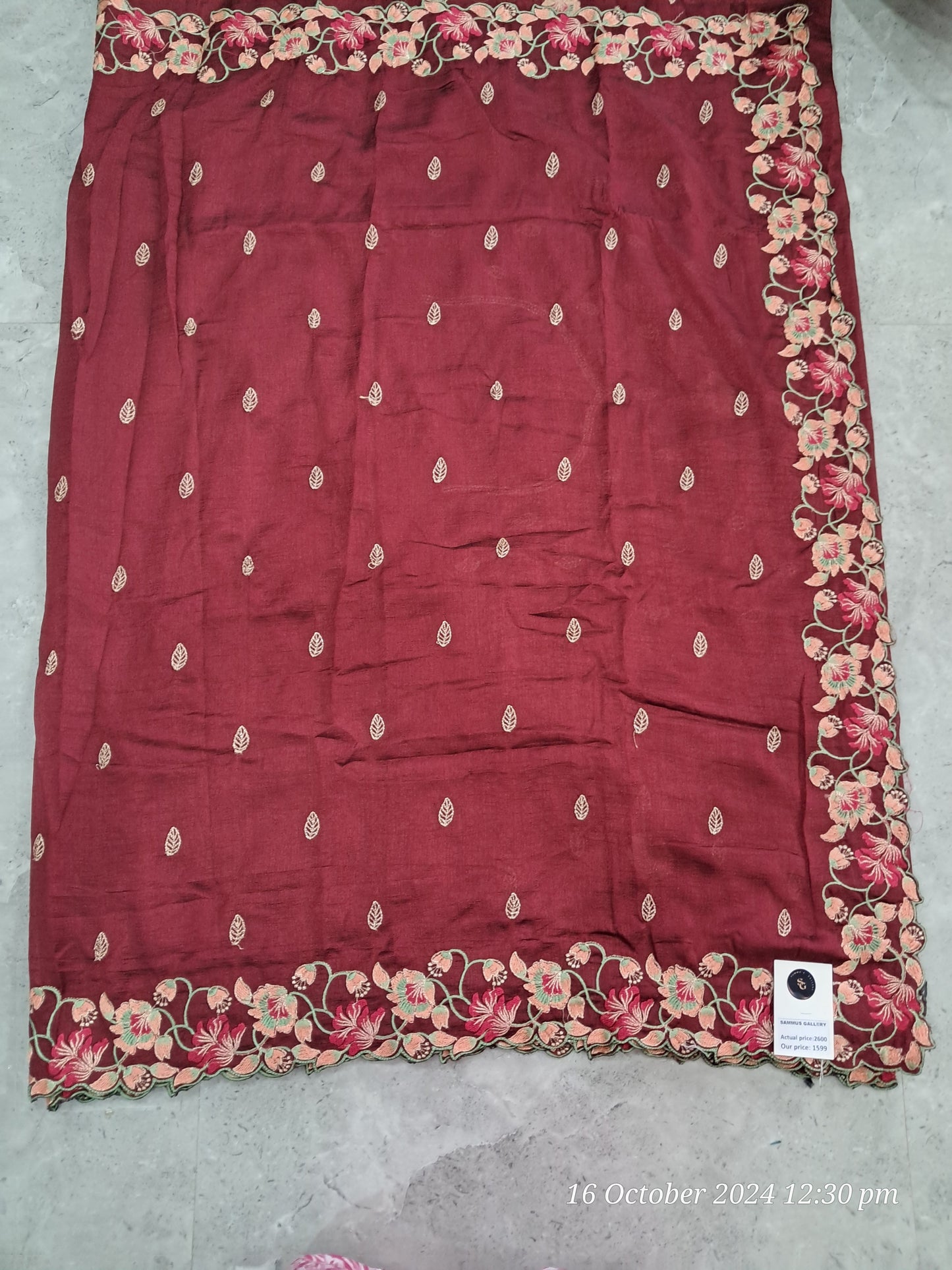 Vichitra silk sarees