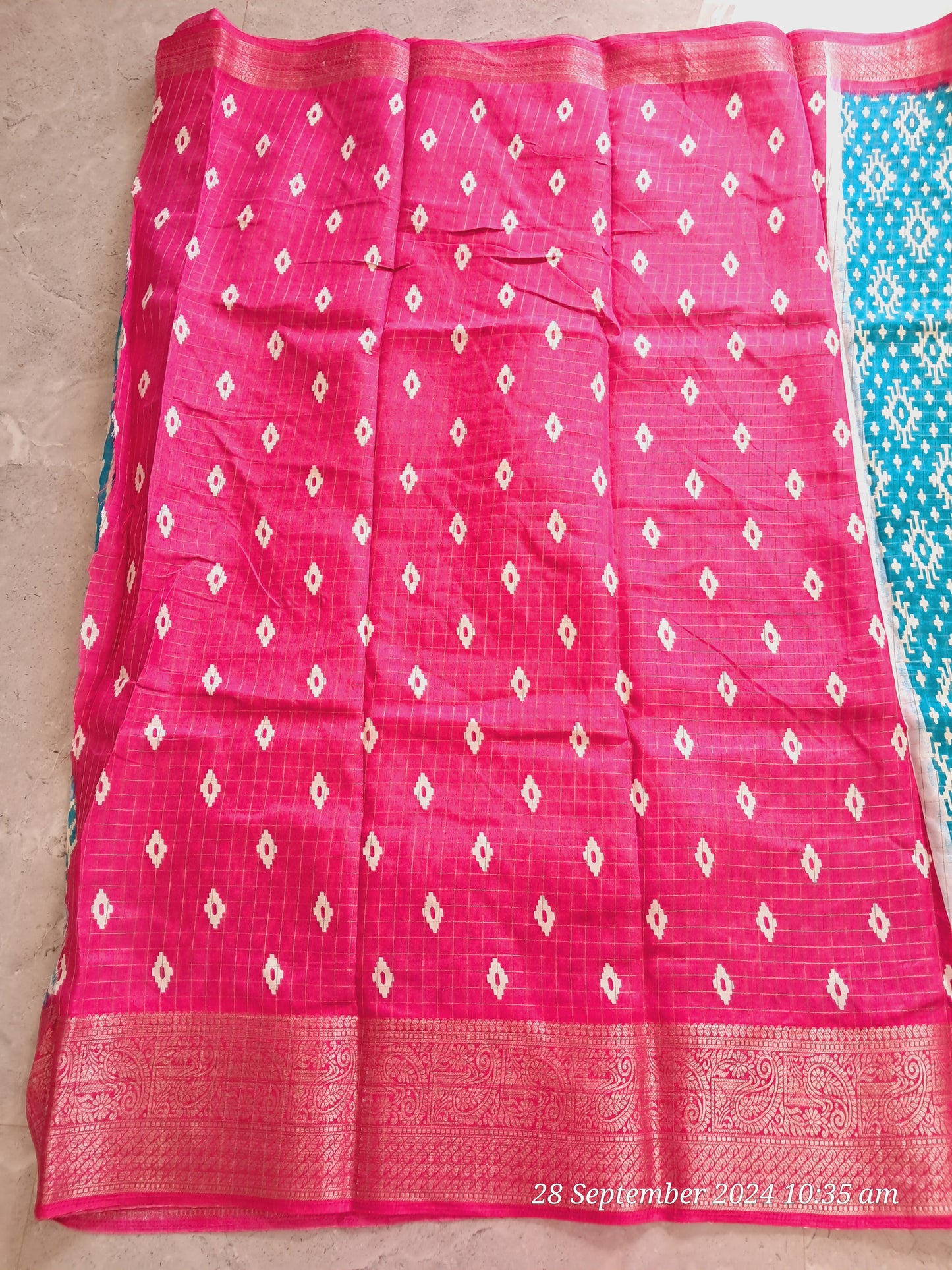 Mangalagiri checks sarees
