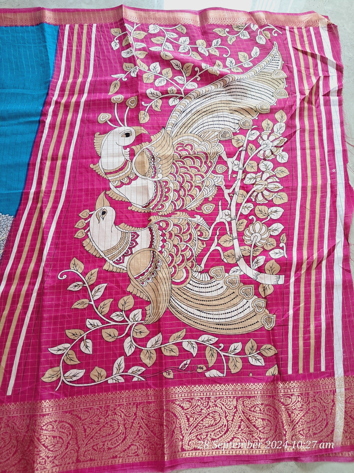 Mangalagiri checks sarees