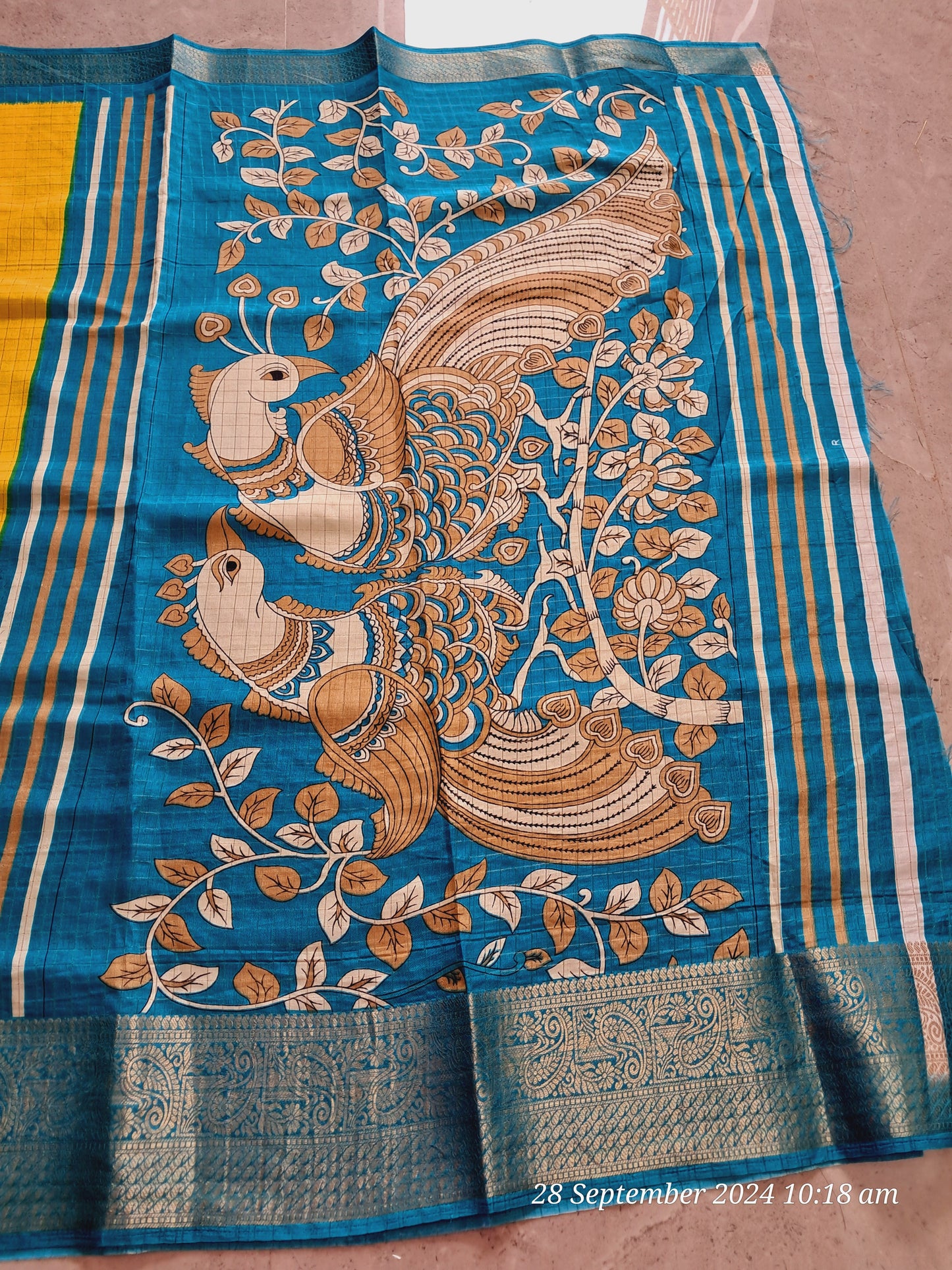 Mangalagiri checks sarees