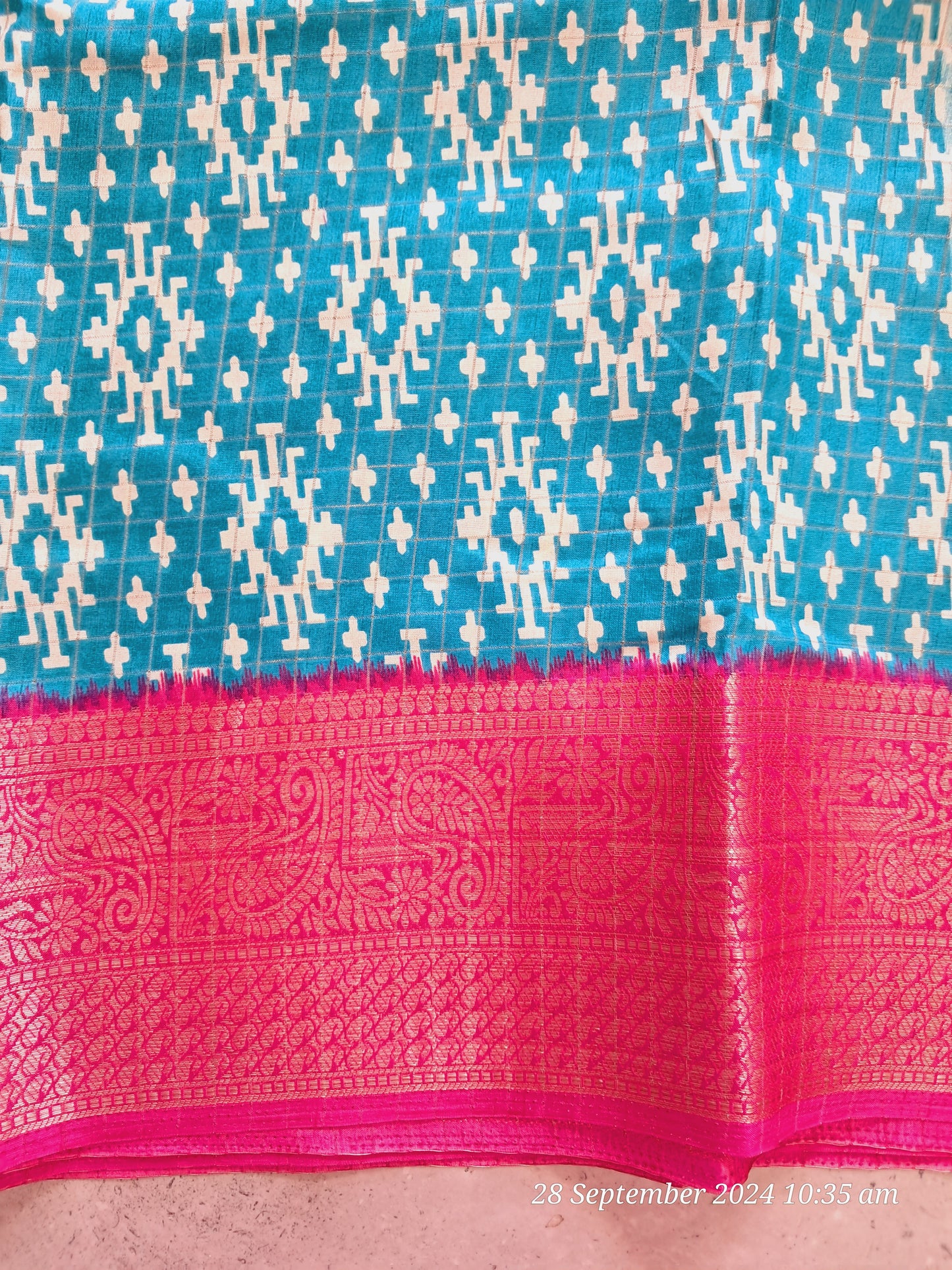 Mangalagiri checks sarees