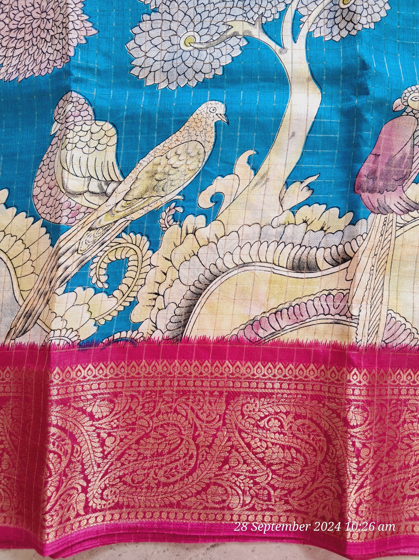 Mangalagiri checks sarees