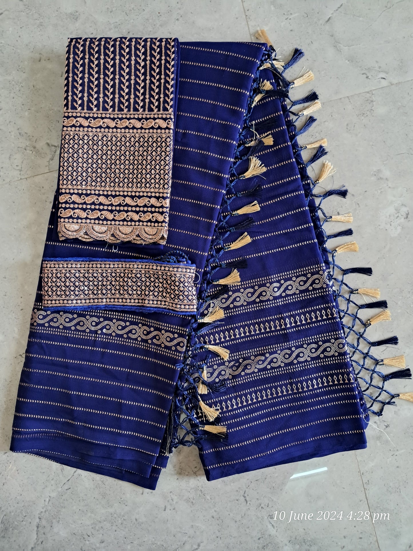 Georgette saree