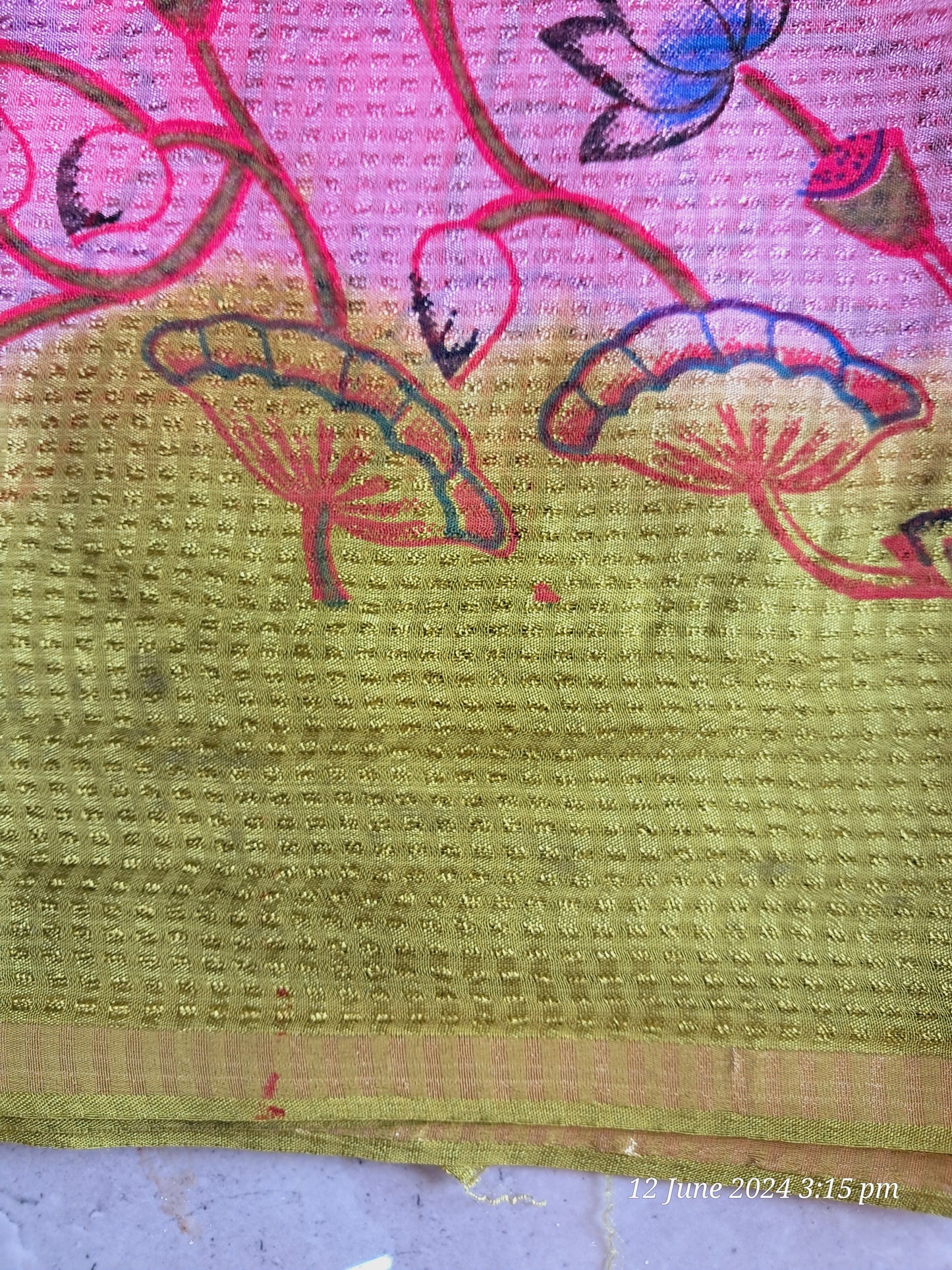 Kalamkari print sarees