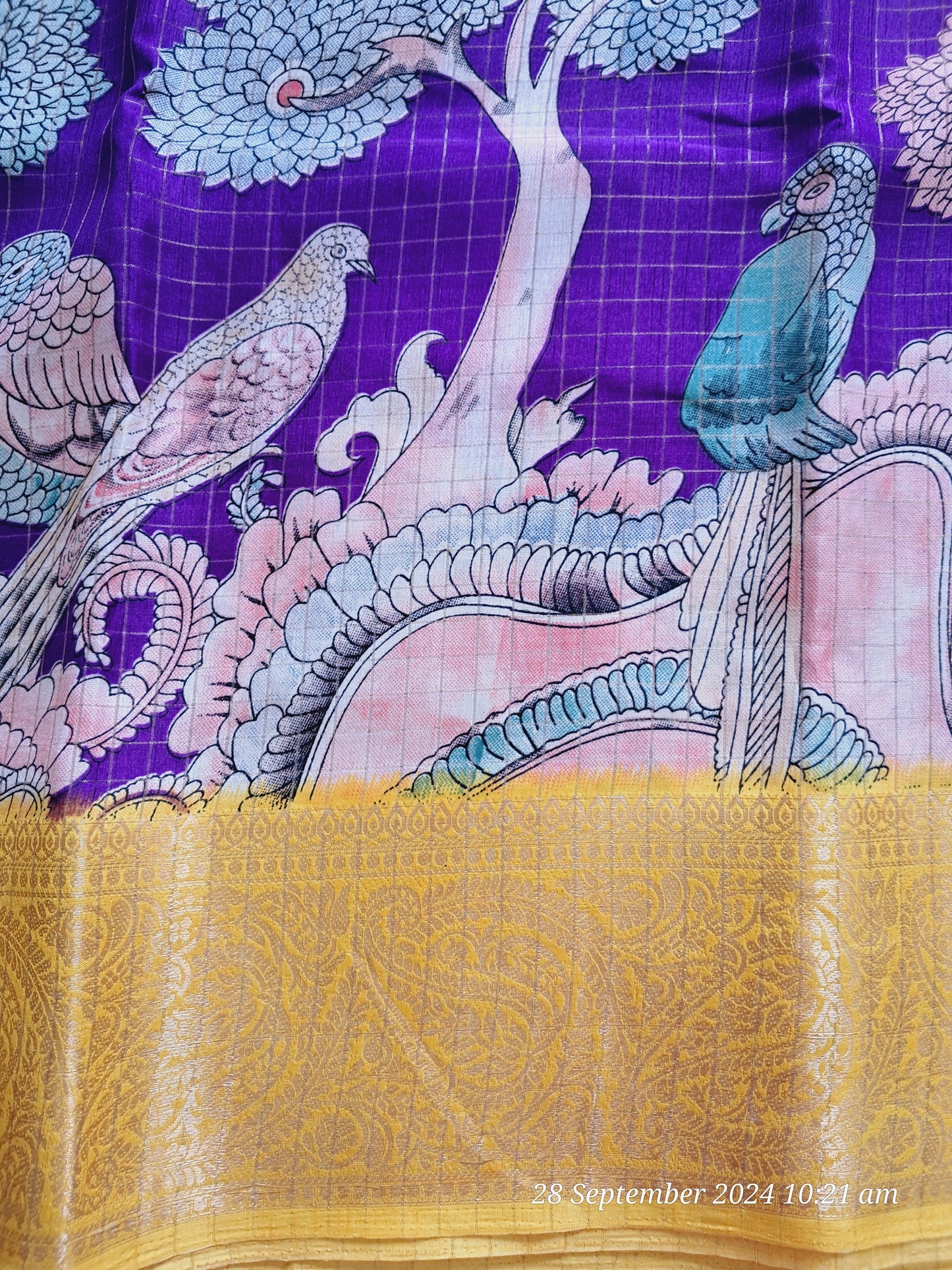 Mangalagiri checks sarees