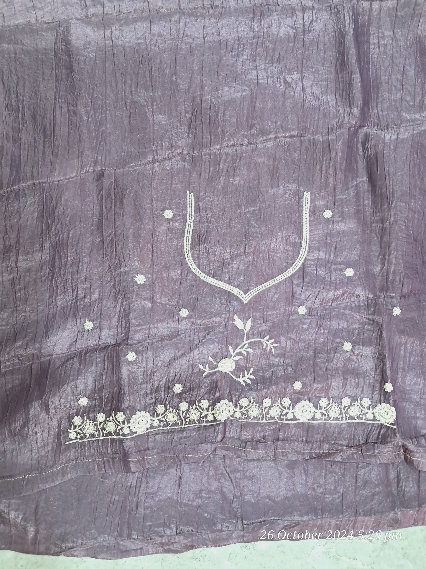 Crush sarees