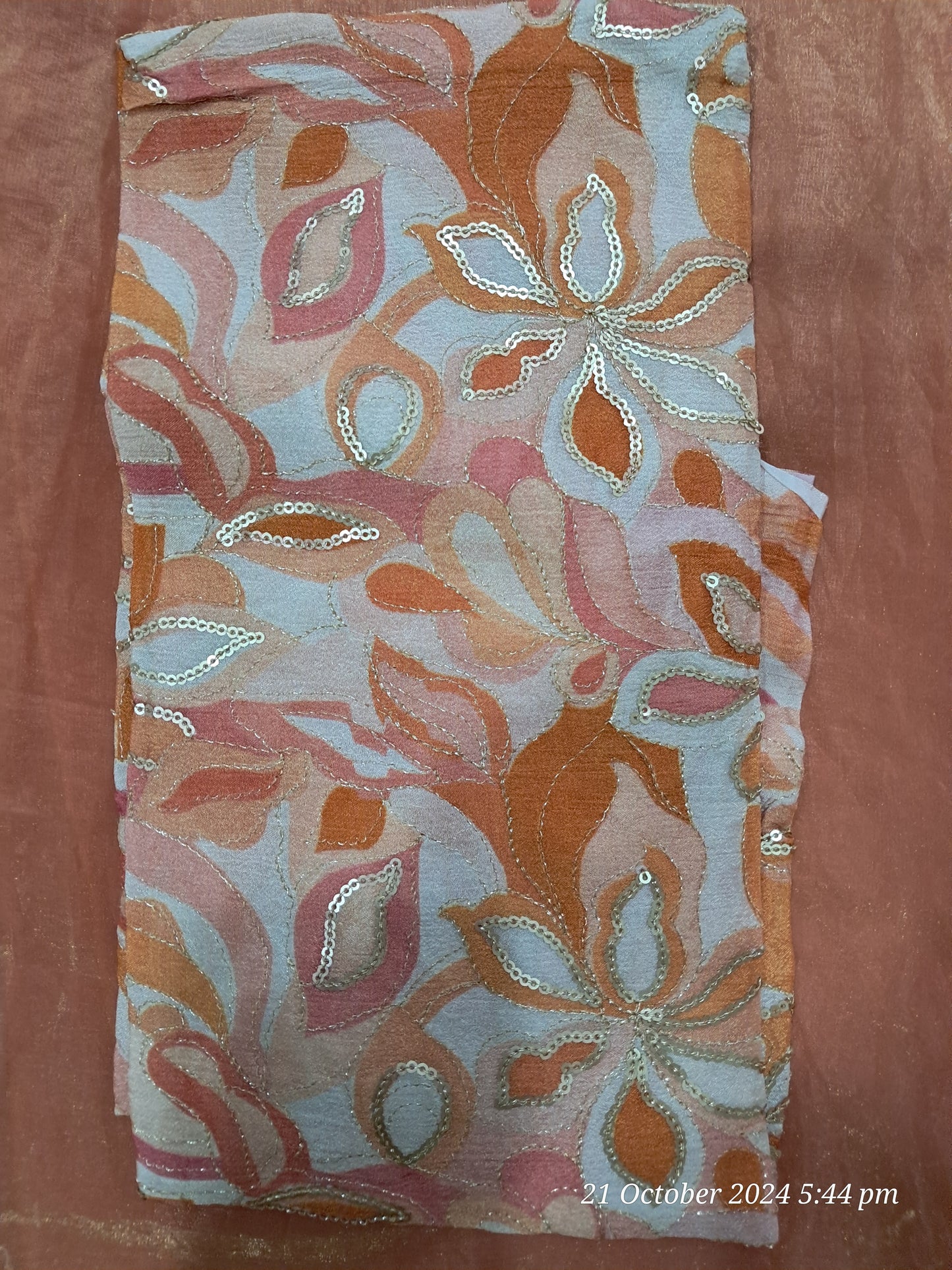 Space silk sarees