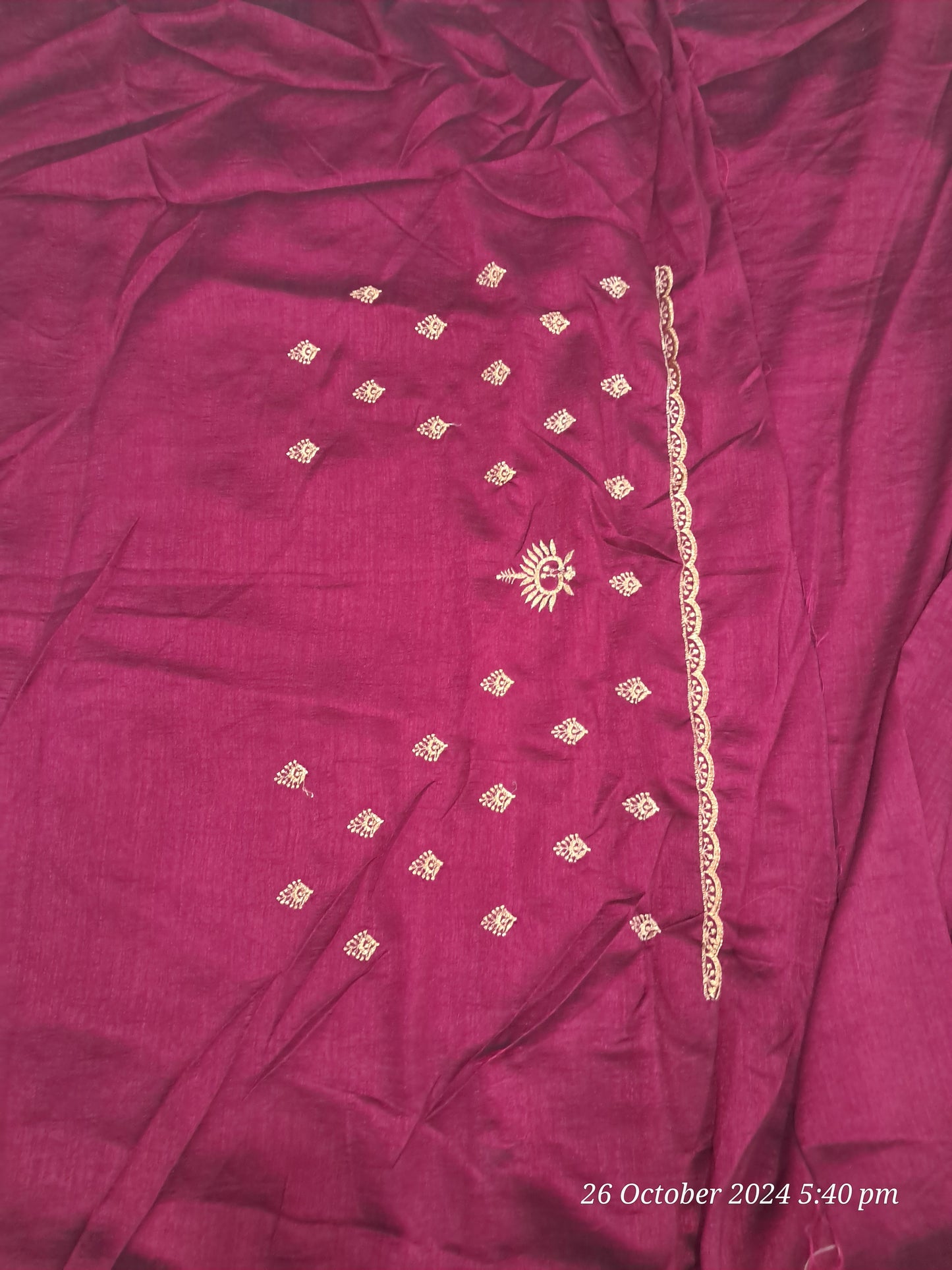 Vichitra silk sarees