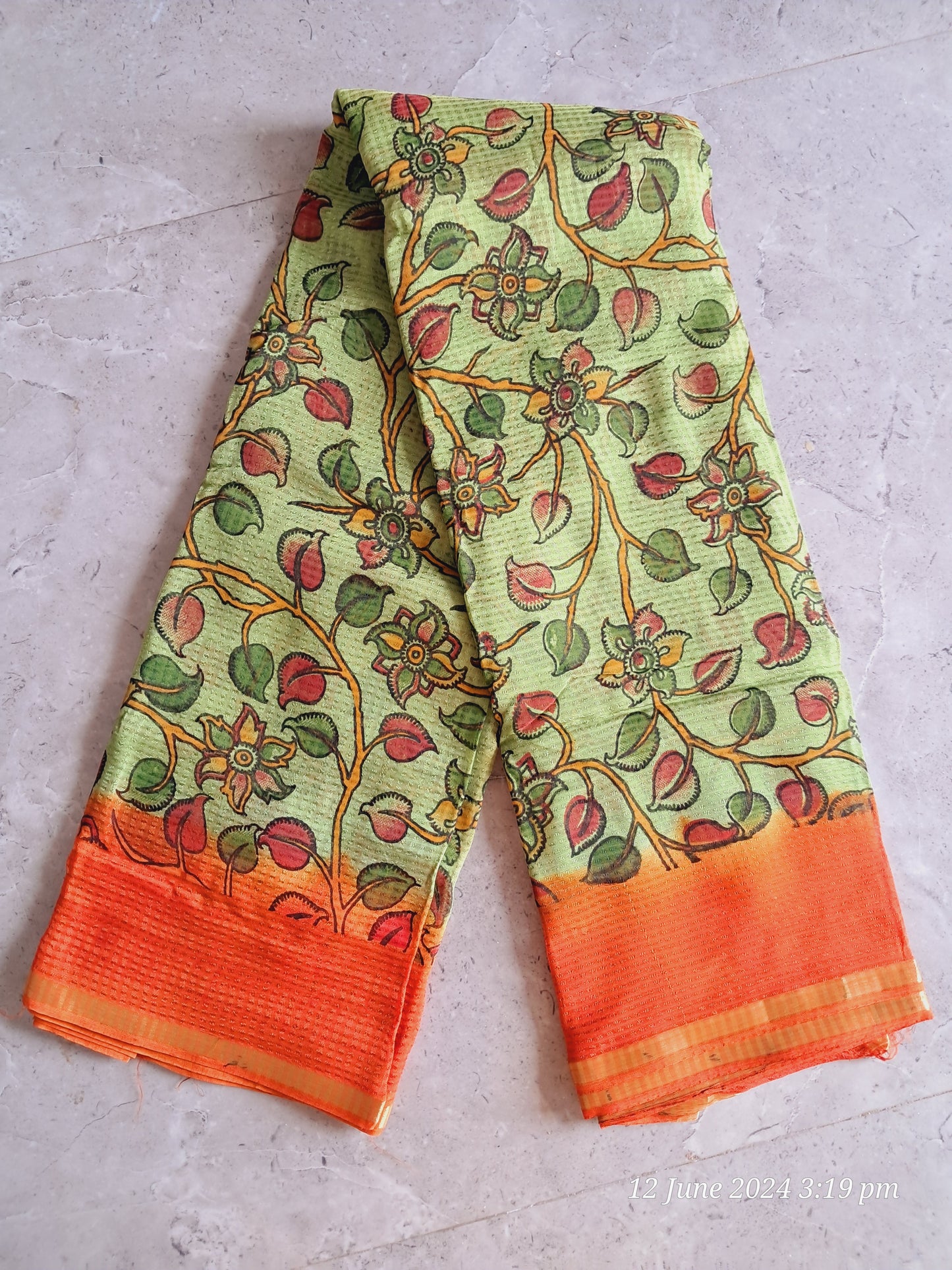 Kalamkari print sarees