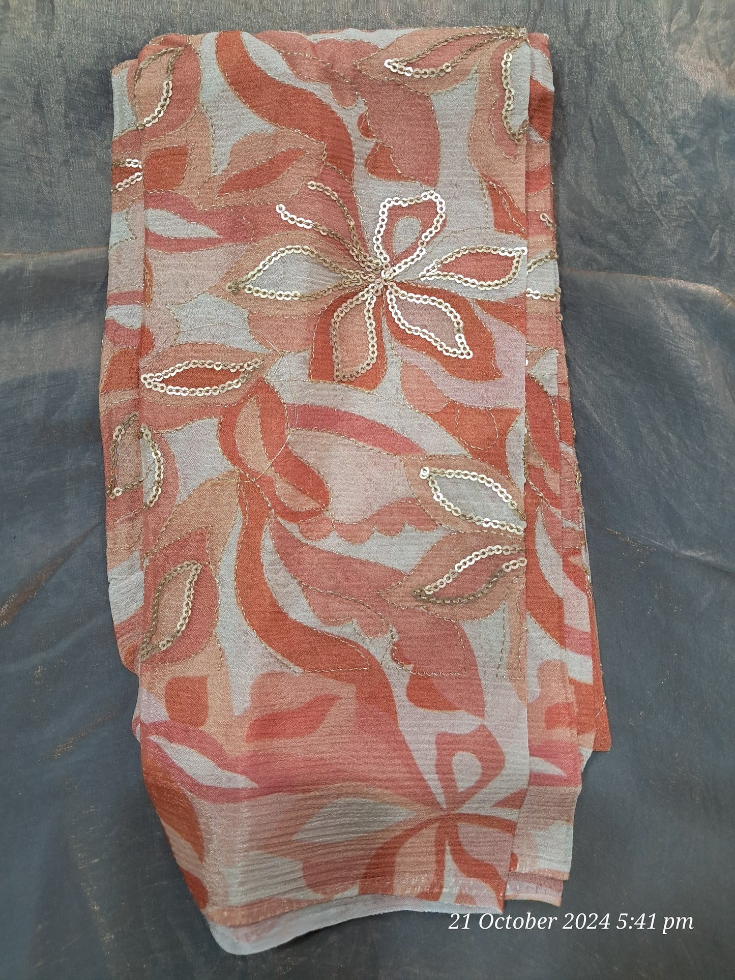 Space silk sarees