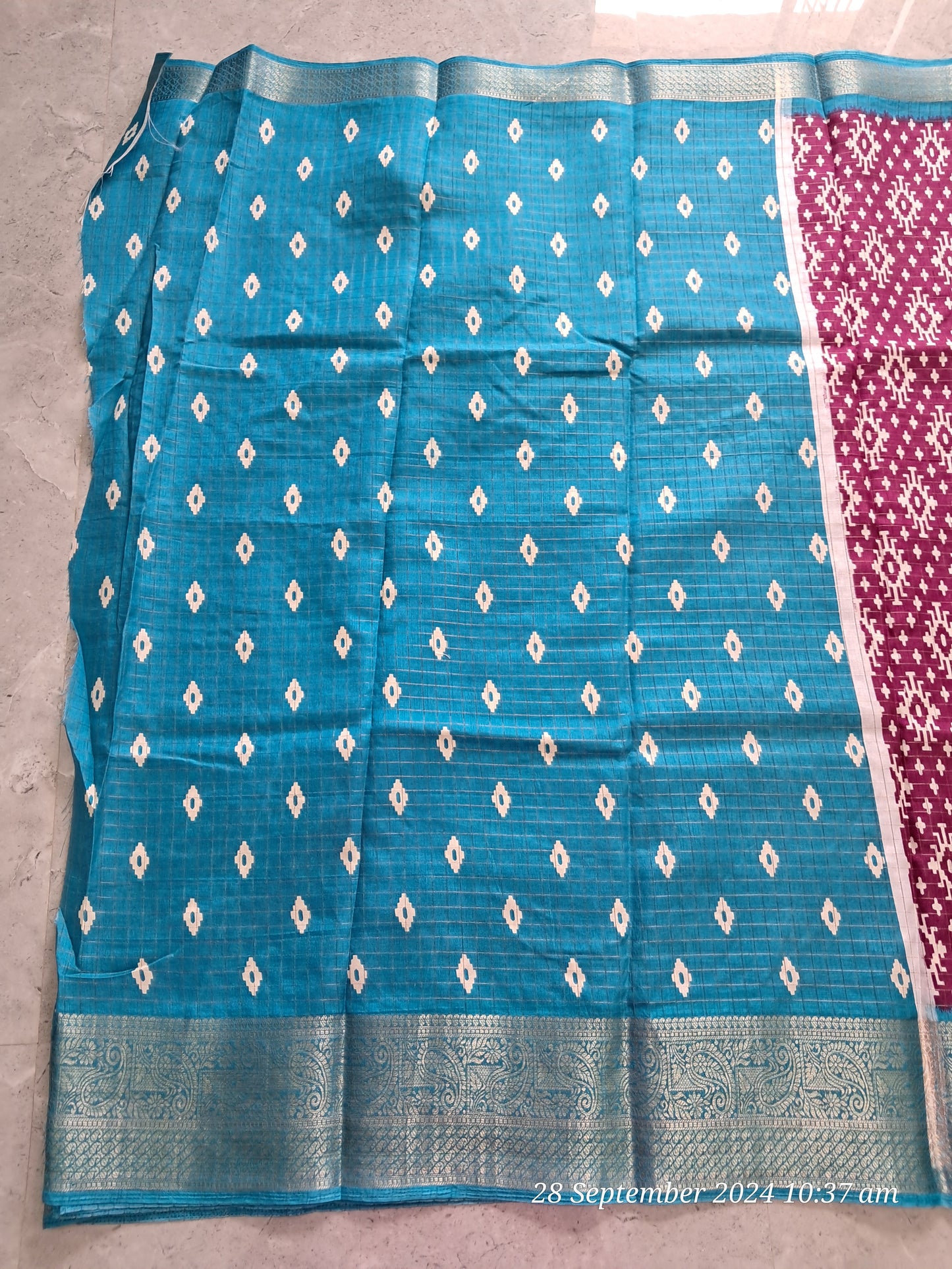 Mangalagiri checks sarees
