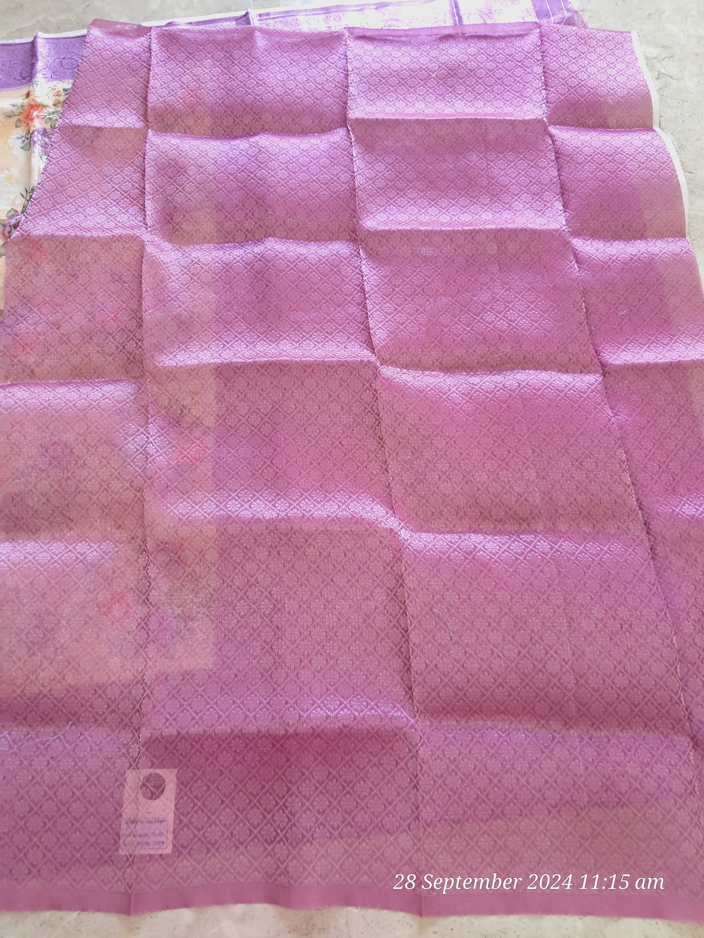 Burberry silk sarees