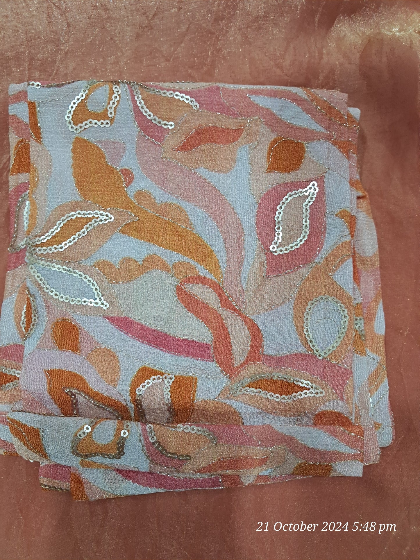 Space silk sarees