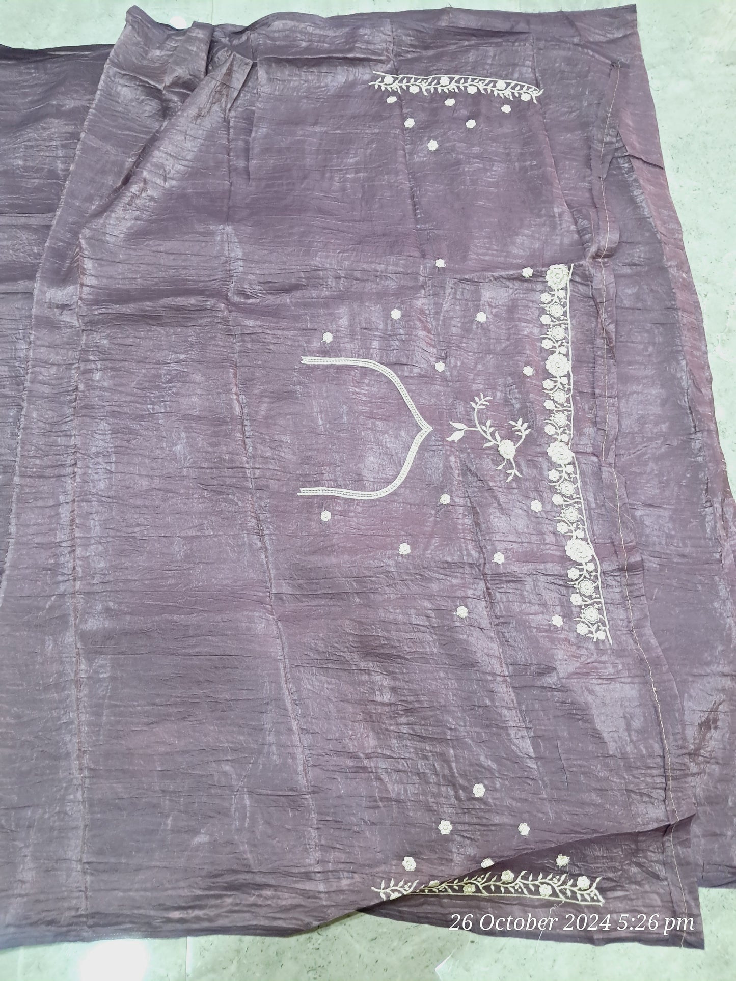Crush sarees