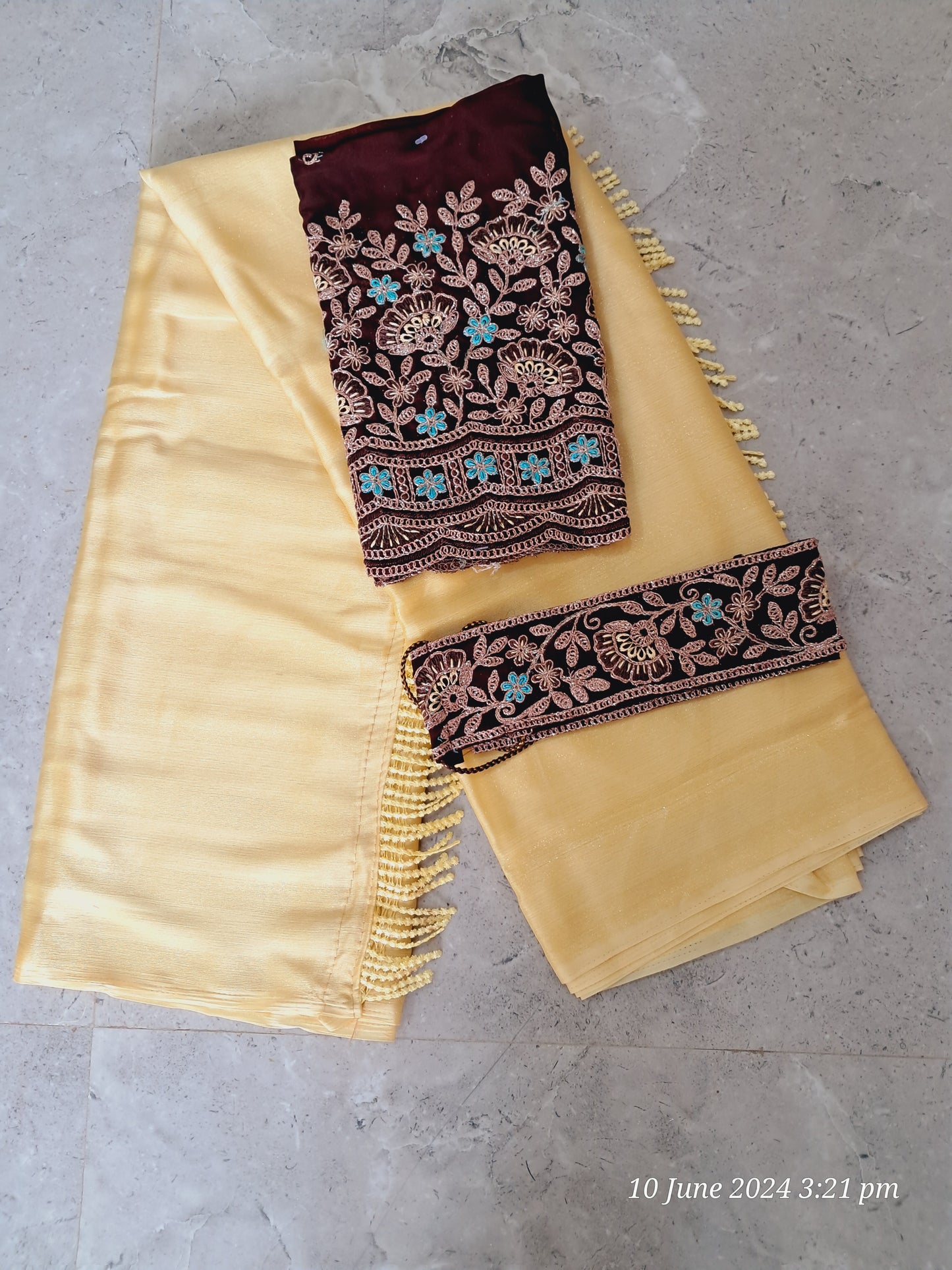 Pure crepe chiffon sarees