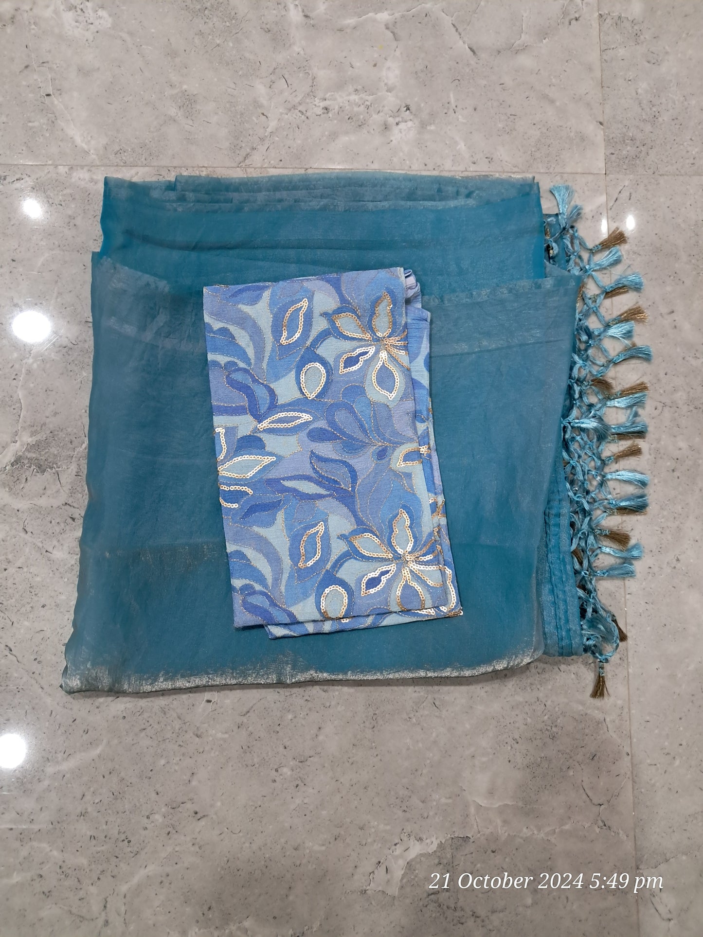 Space silk sarees