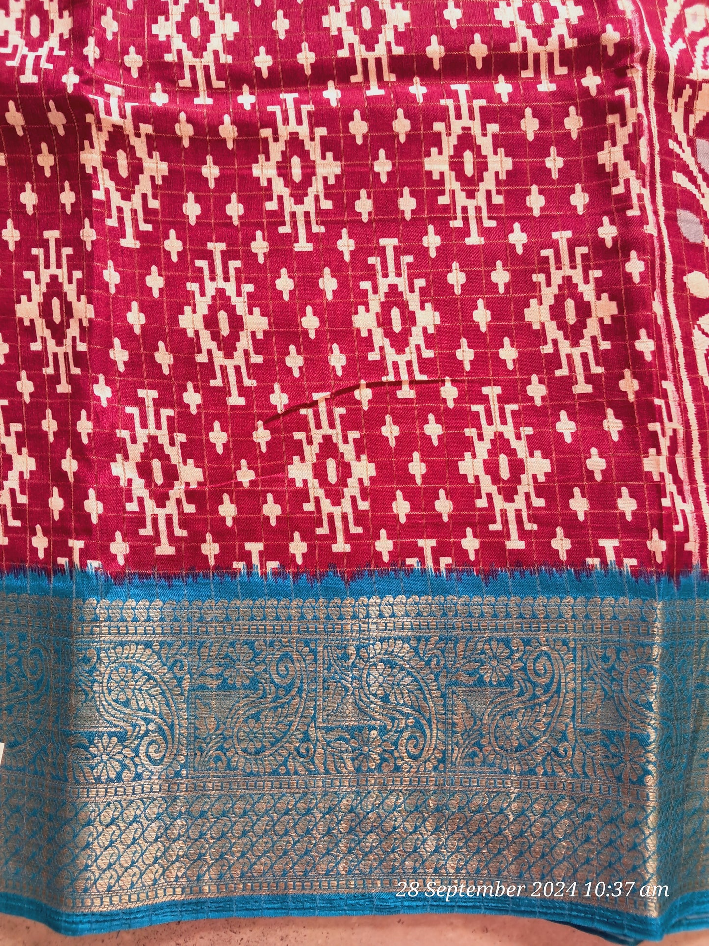 Mangalagiri checks sarees