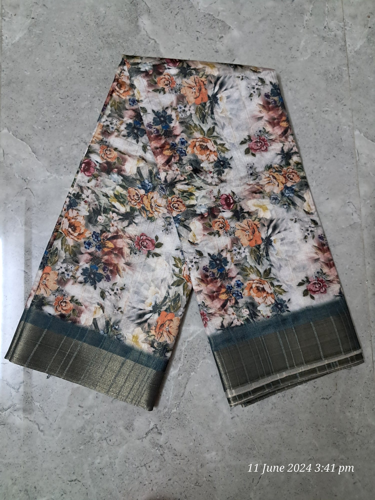 Neon silk sarees