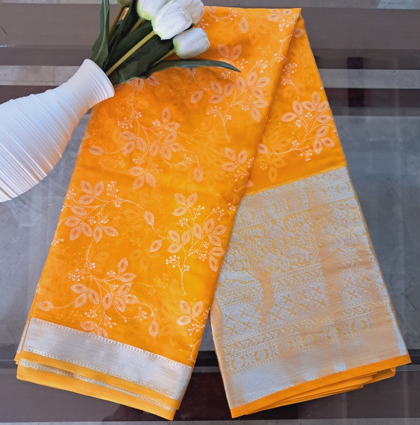 Organza saree