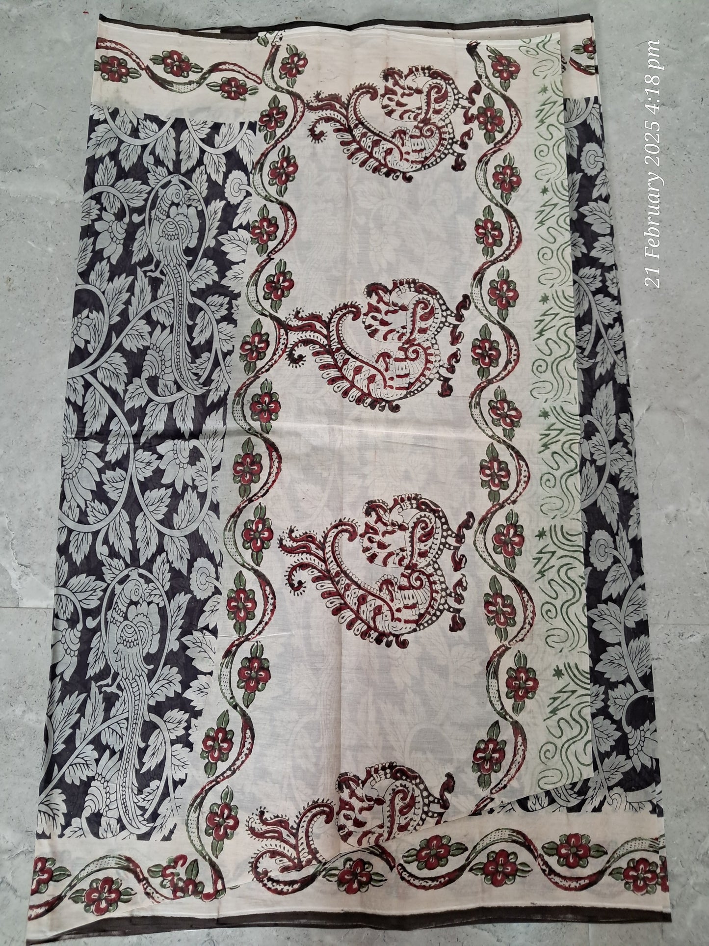 Cotton kalamkari sarees