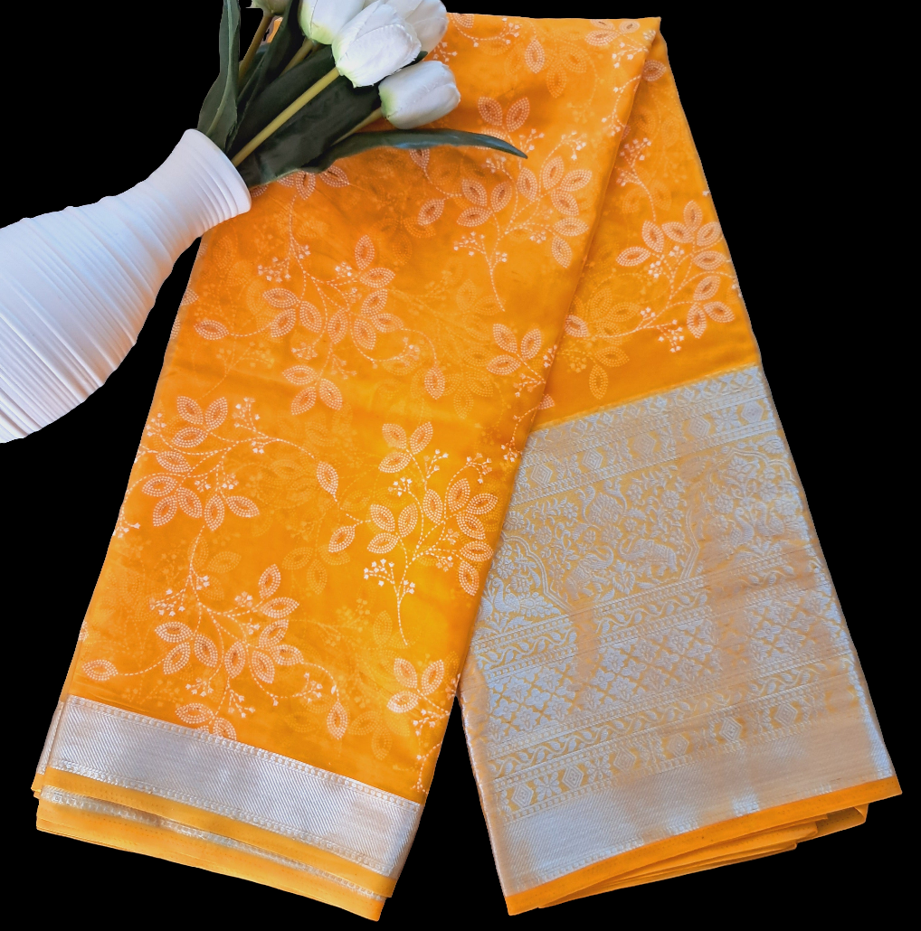 Organza saree