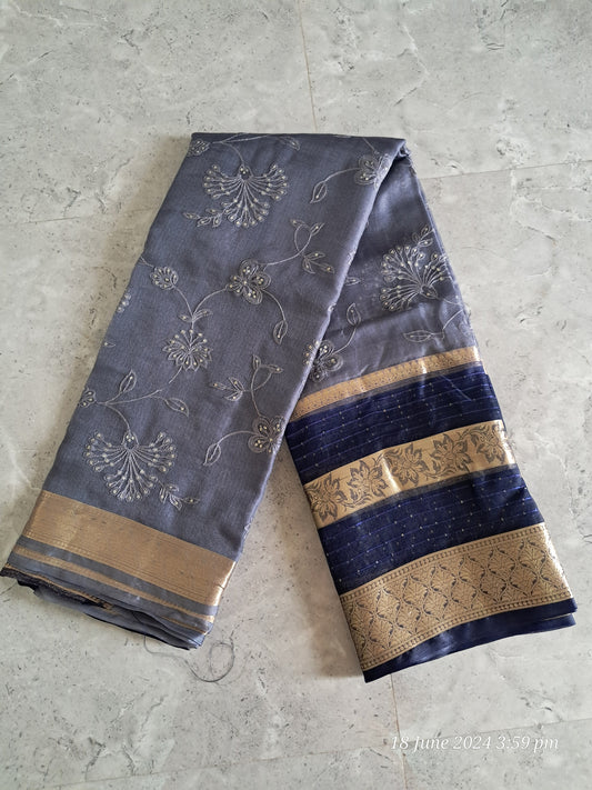 Embroidery Work sarees