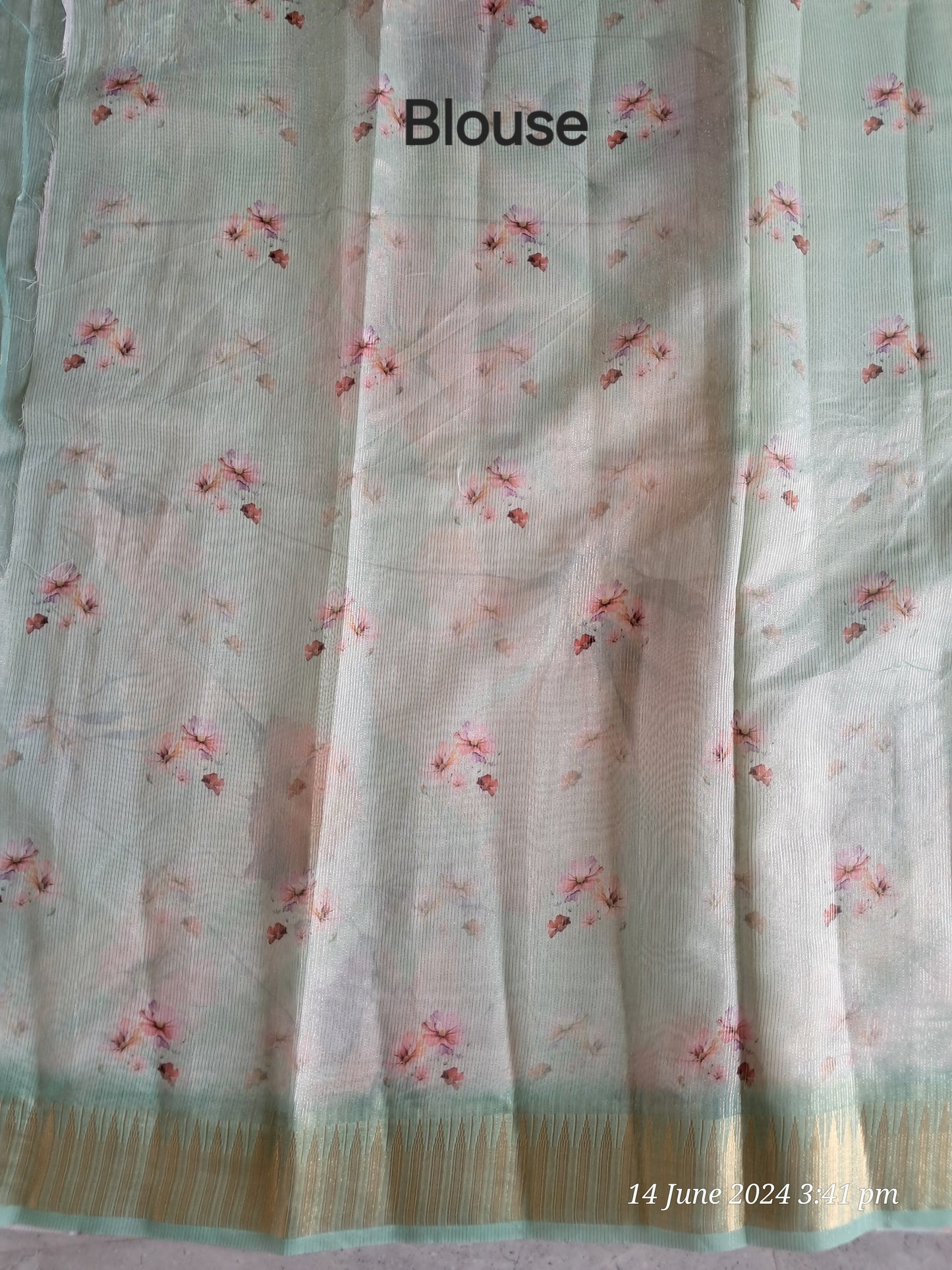 Digital print sarees